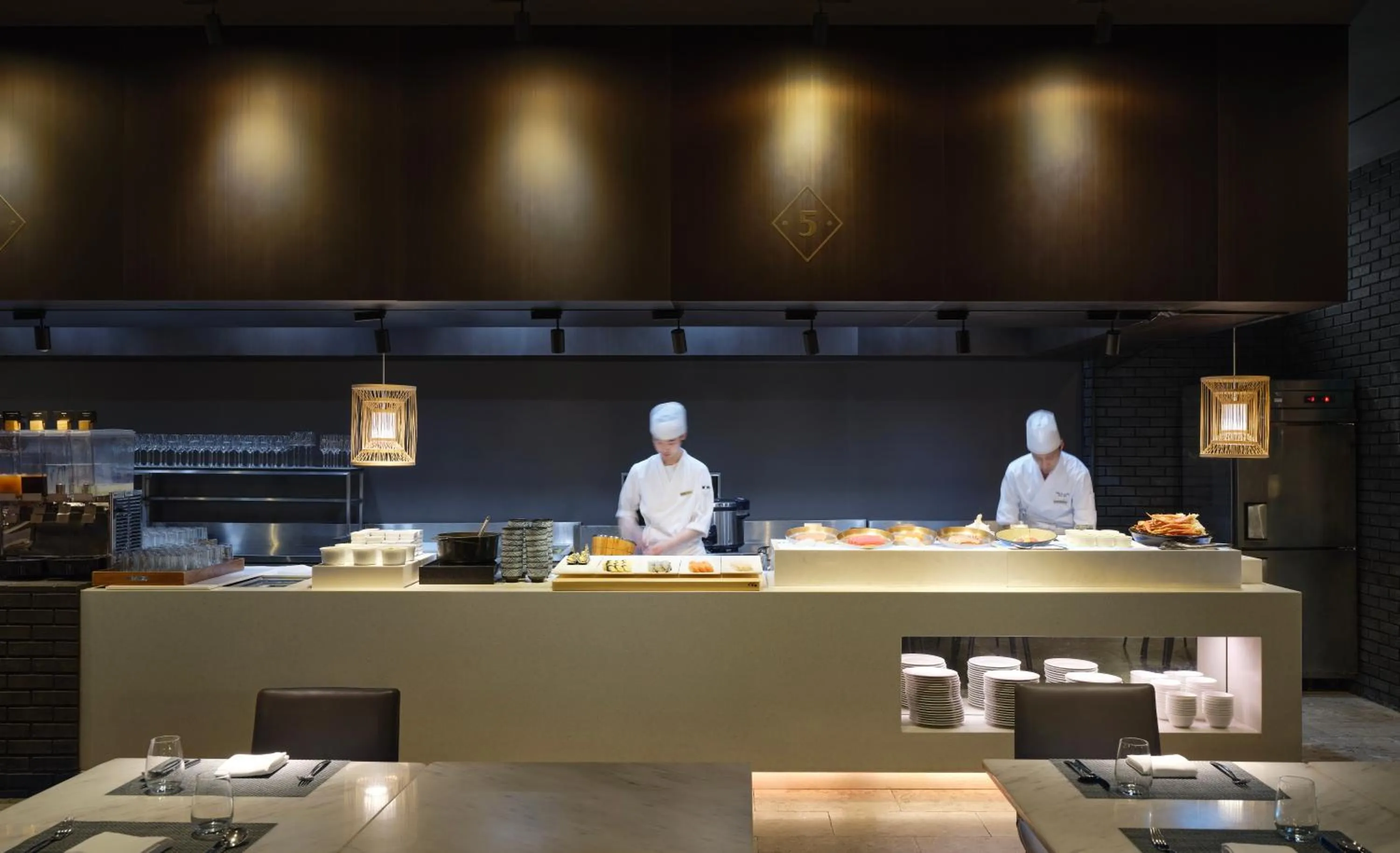 Buffet breakfast in GLAD Yeouido