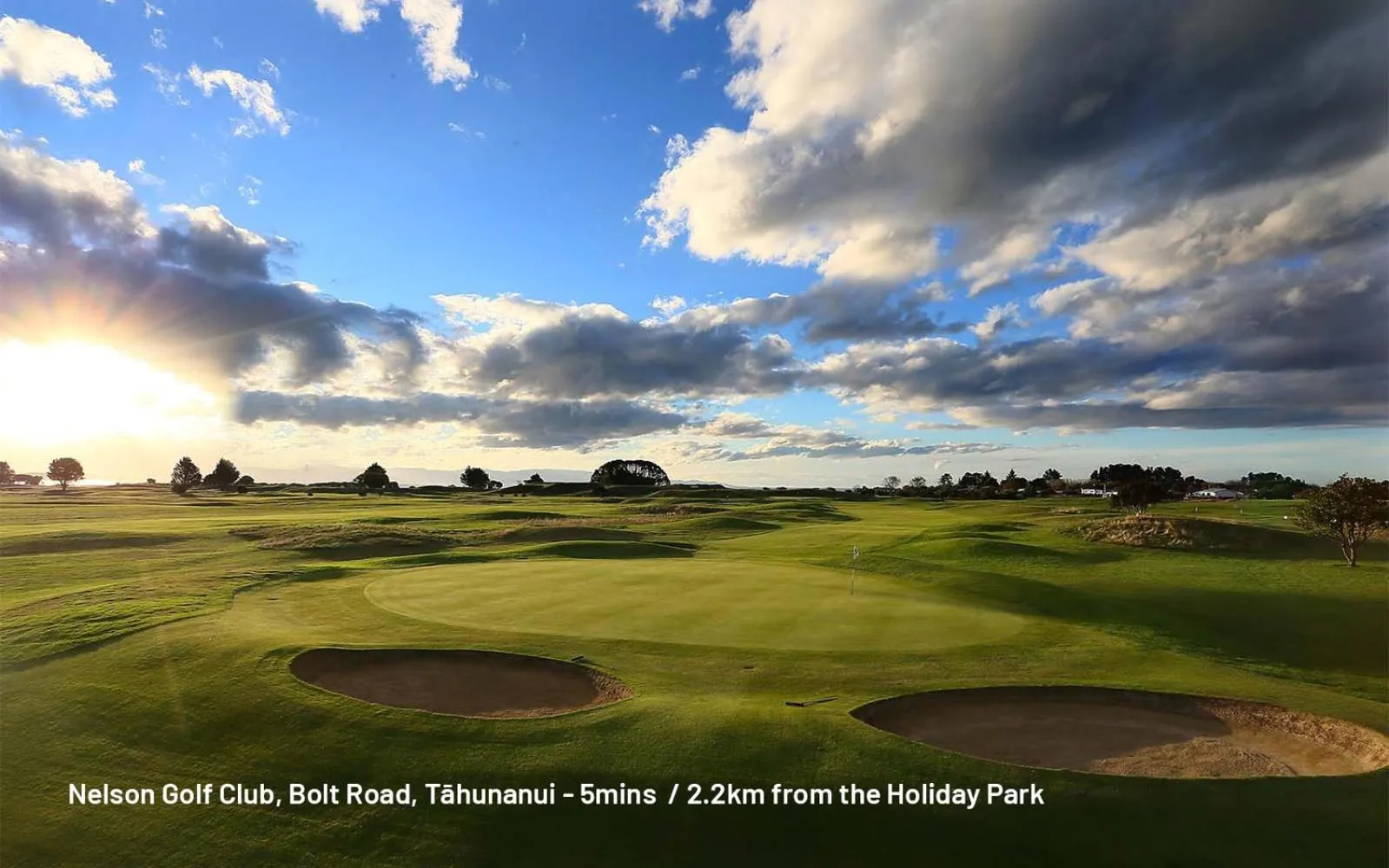 Nearby landmark in Tāhuna Beach Holiday Park