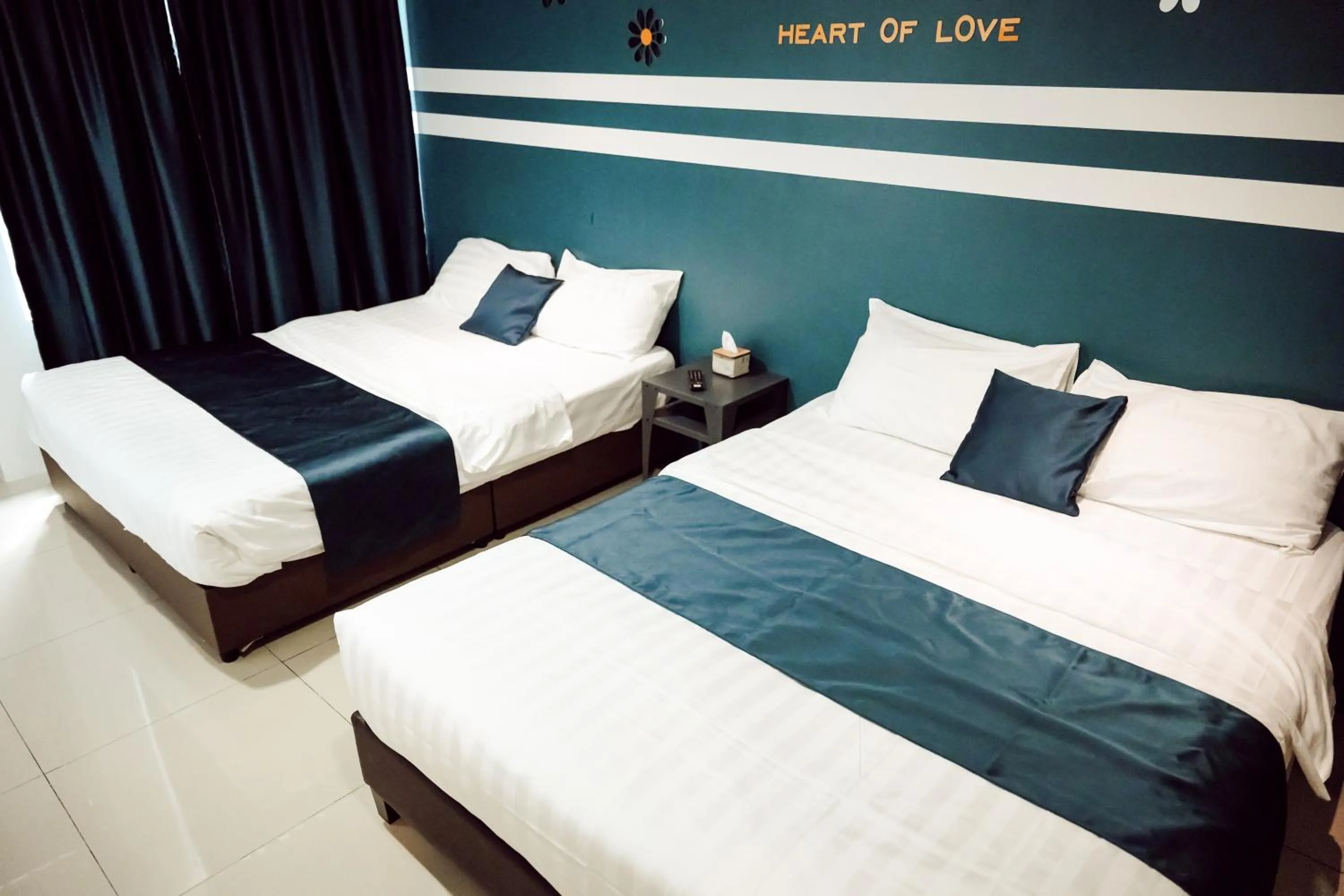 Bed in V Hotel Sri Gombak