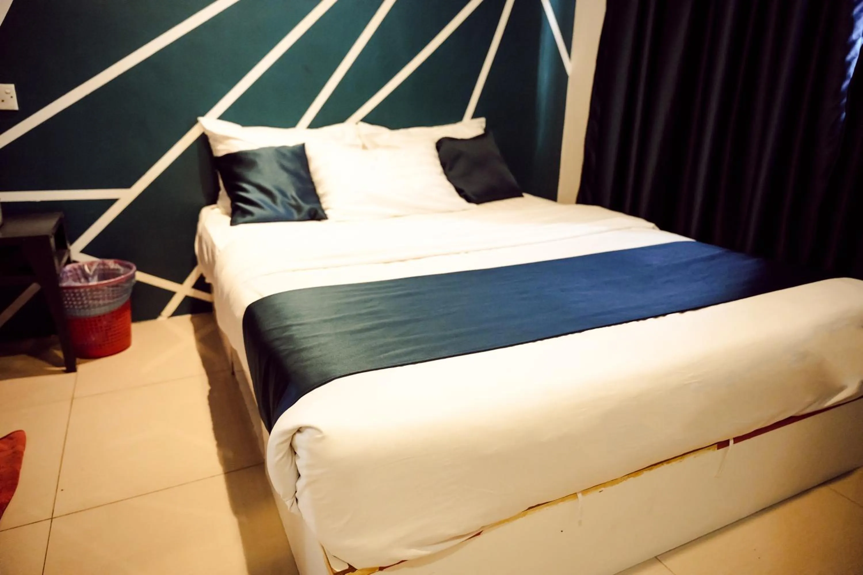 Bed in V Hotel Sri Gombak