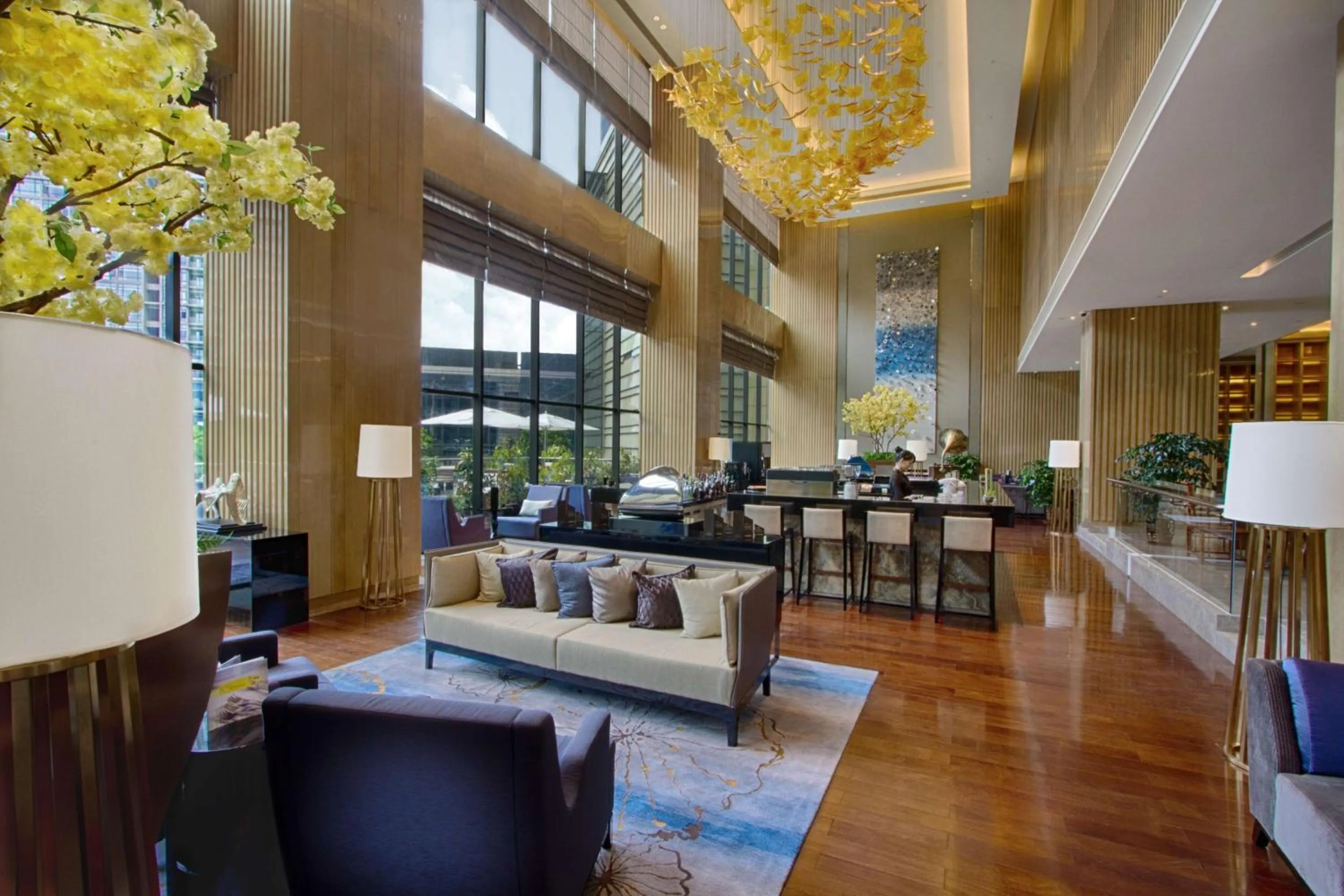 Lobby or reception in DoubleTree by Hilton Heyuan