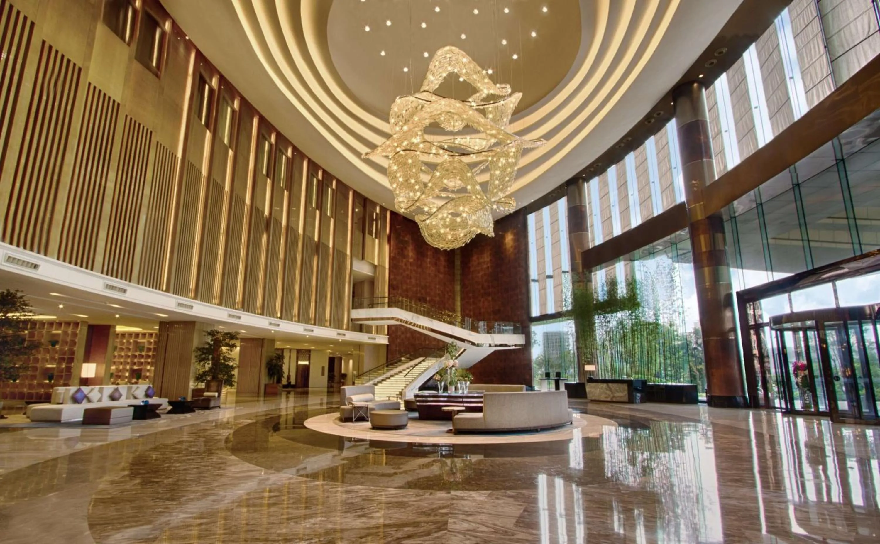 Lobby or reception in DoubleTree by Hilton Heyuan