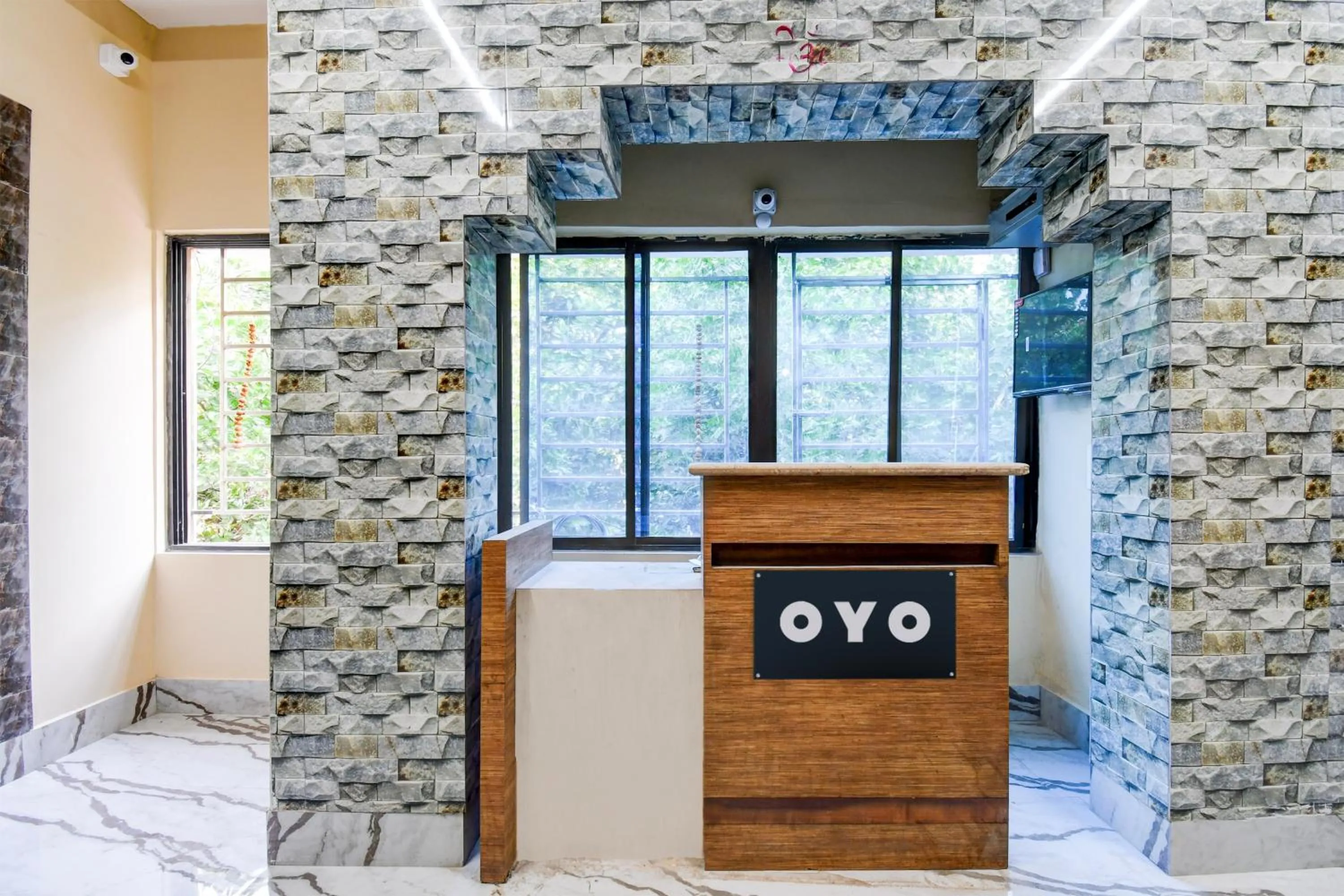 Lobby or reception in Hotel O SWAIN RESIDENCY