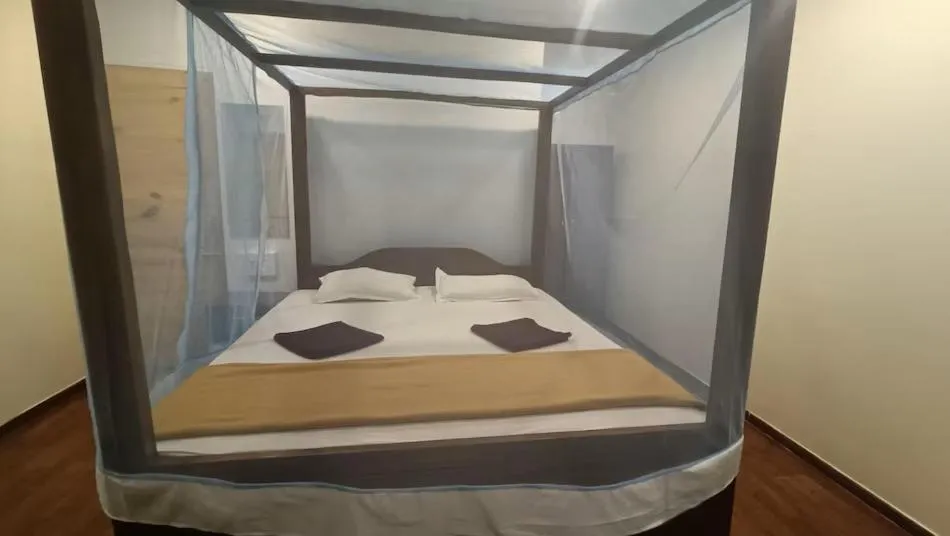 Bed in Sea Front Beach Huts