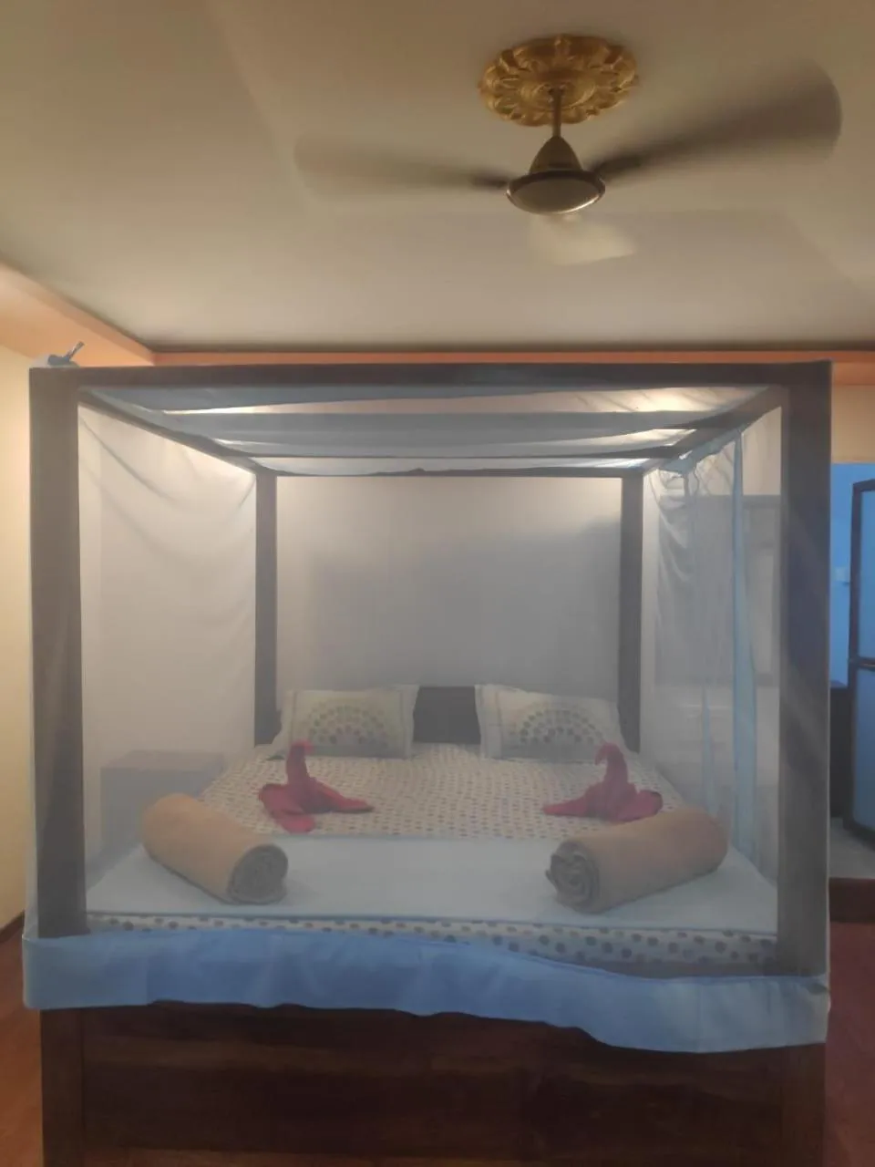 Bed in Sea Front Beach Huts