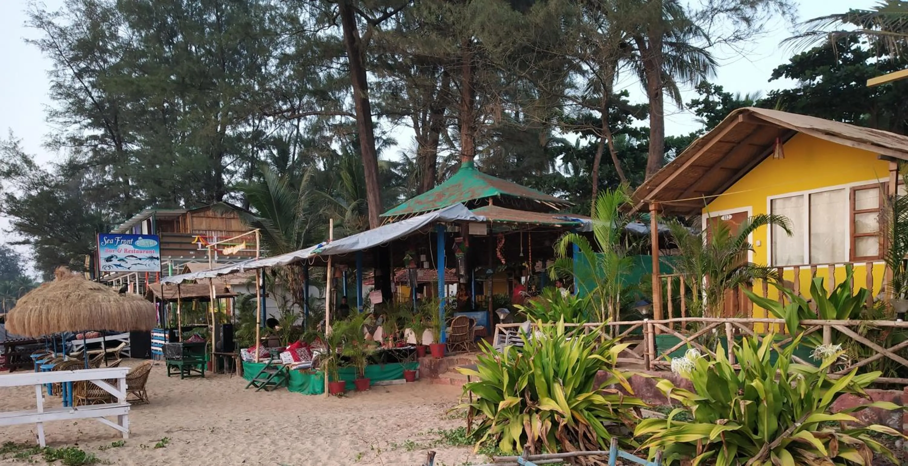 Sea Front Beach Huts