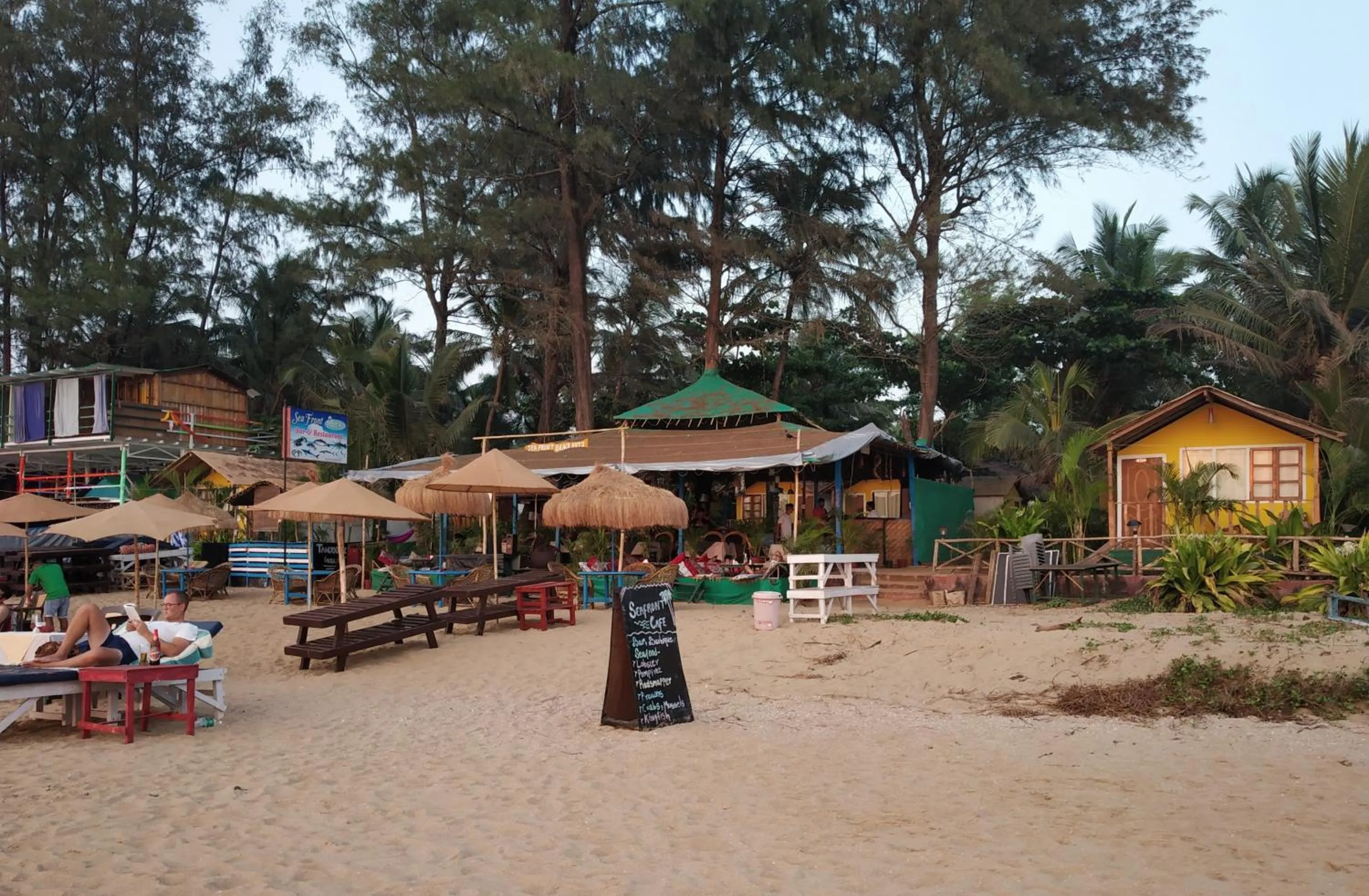 Sea Front Beach Huts