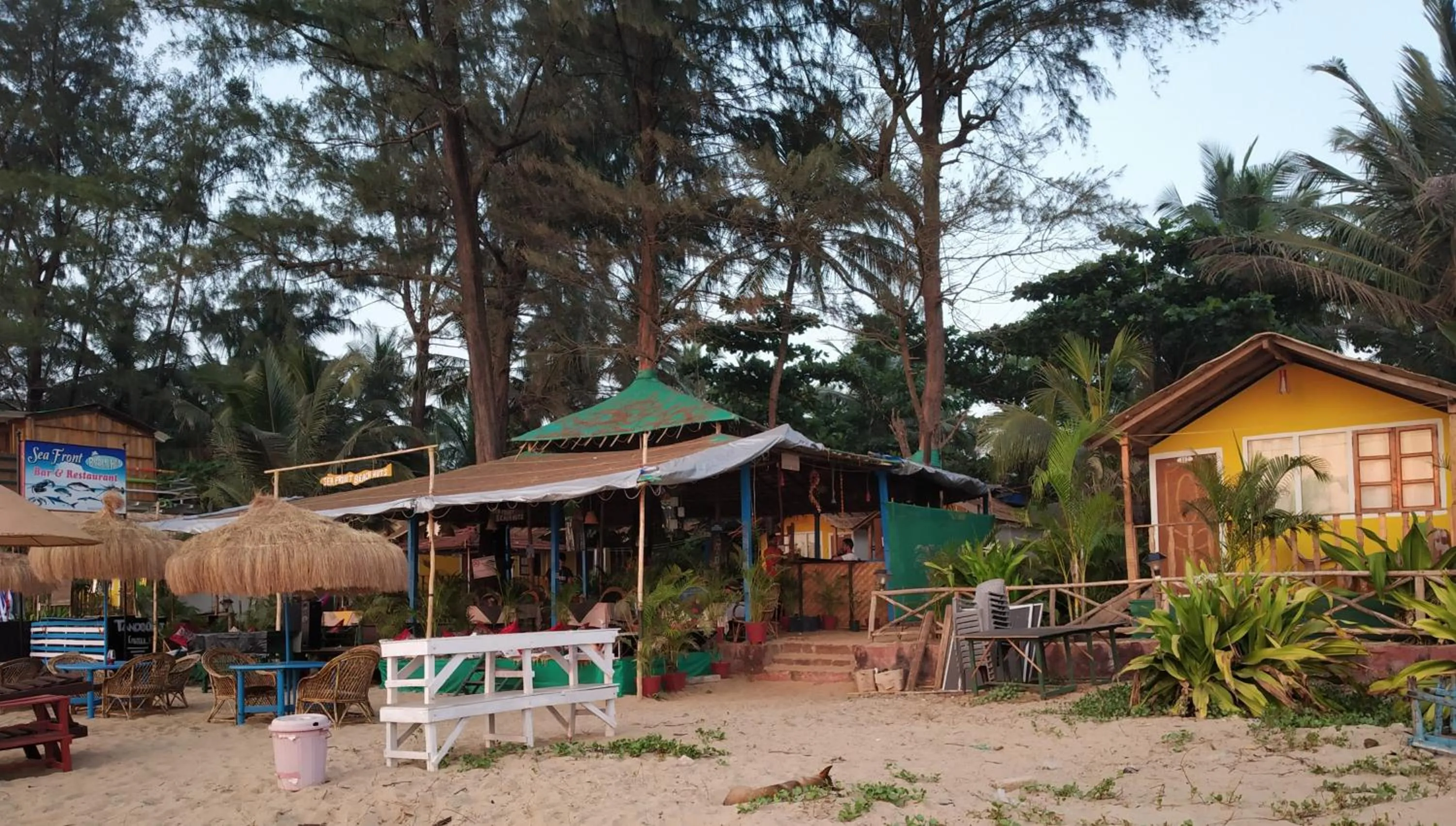 Sea Front Beach Huts