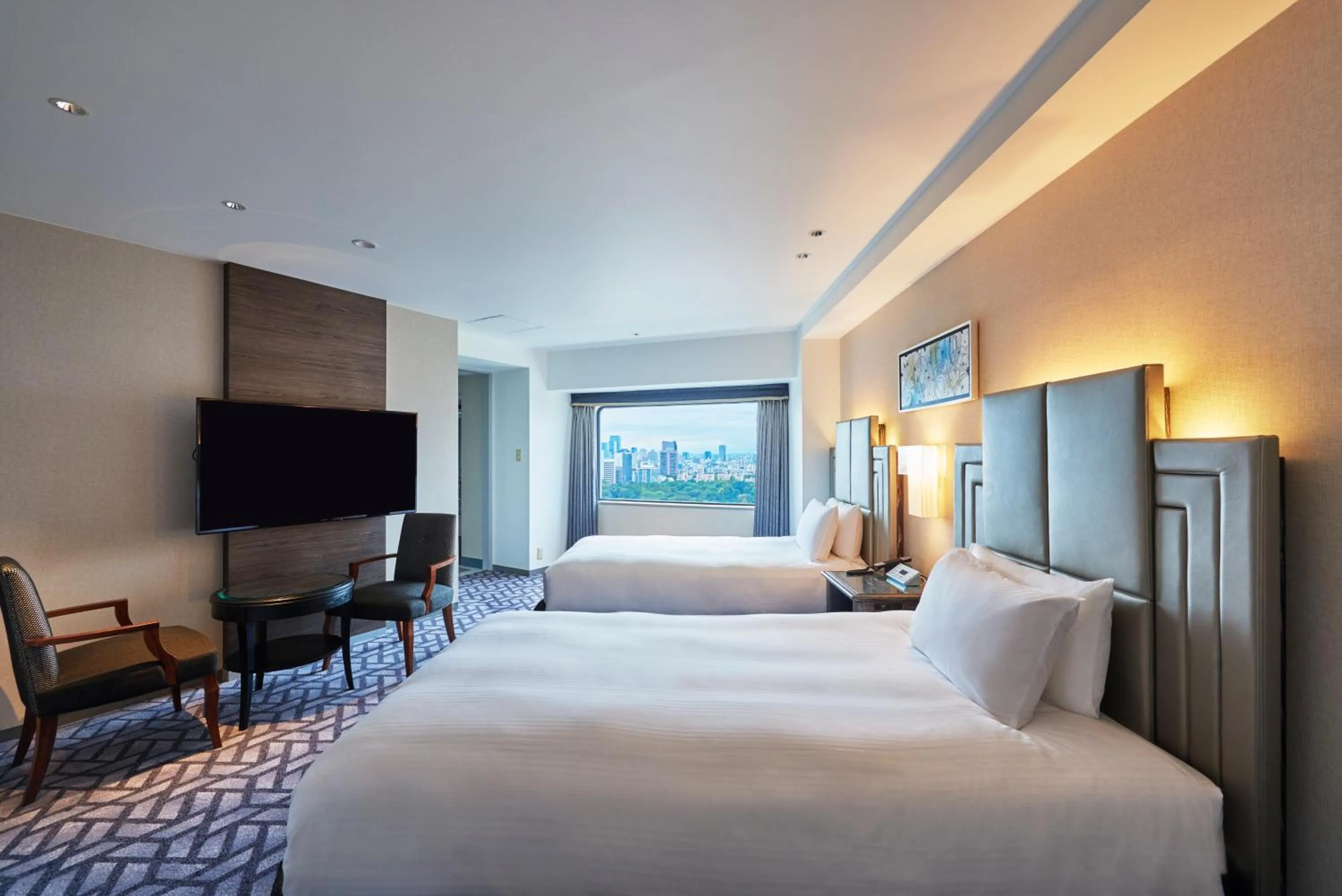 Photo of the whole room, Bed in Hotel New Otani Tokyo Garden Tower