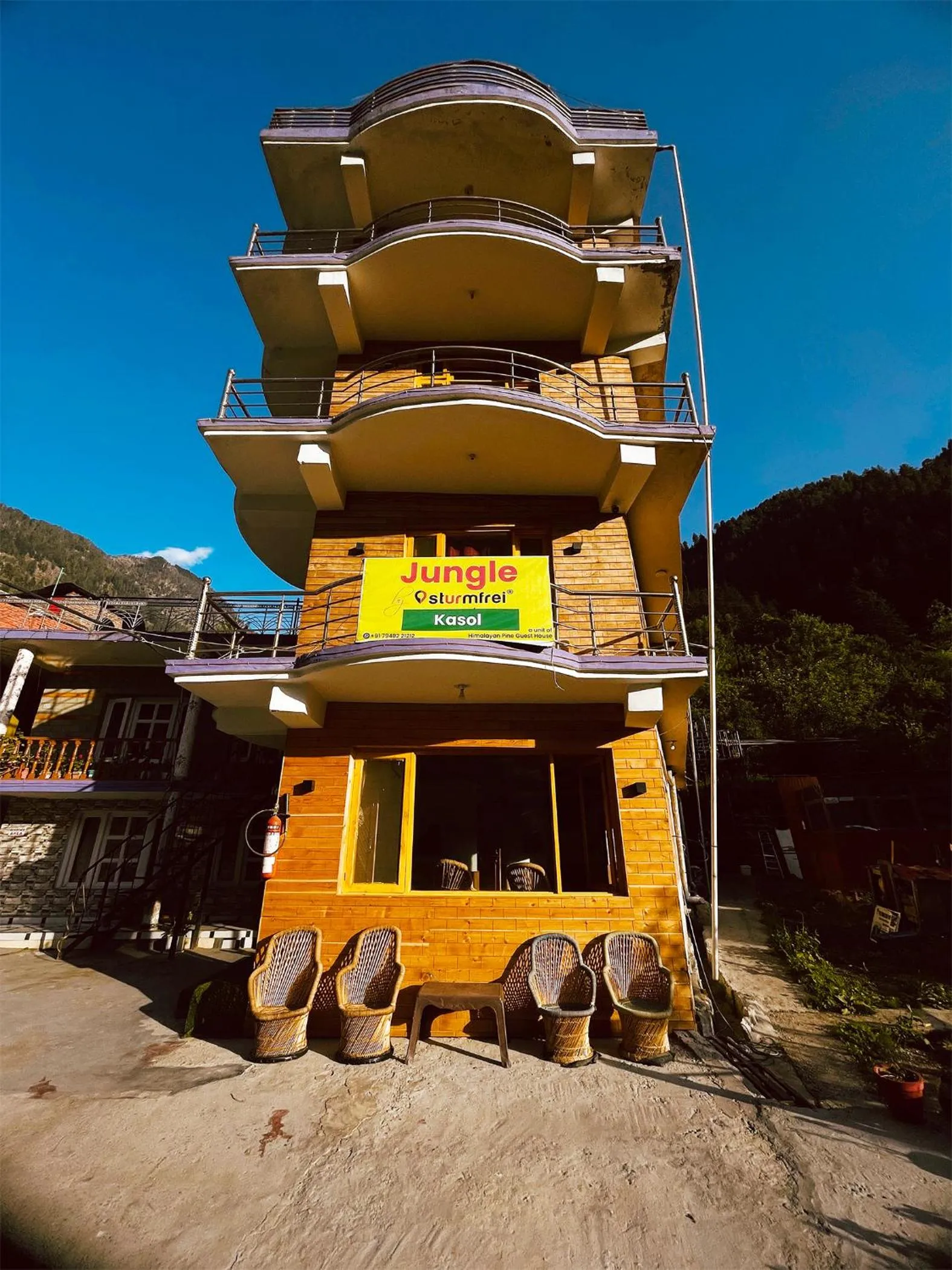 Property building in Jungle by sturmfrei Kasol