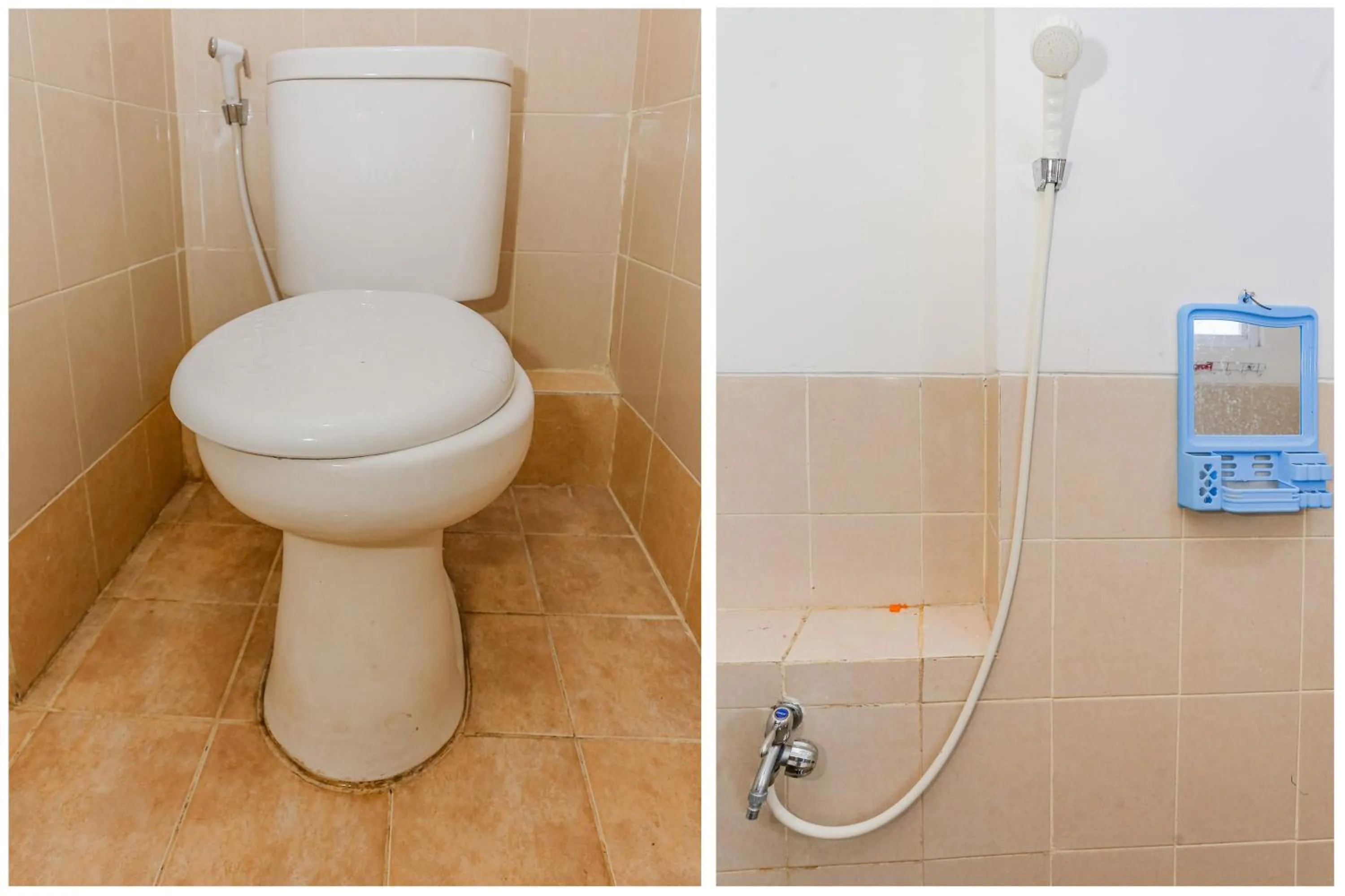 Bathroom in Hotel O Ciputat Near Apartment Green Lake View Ciputat