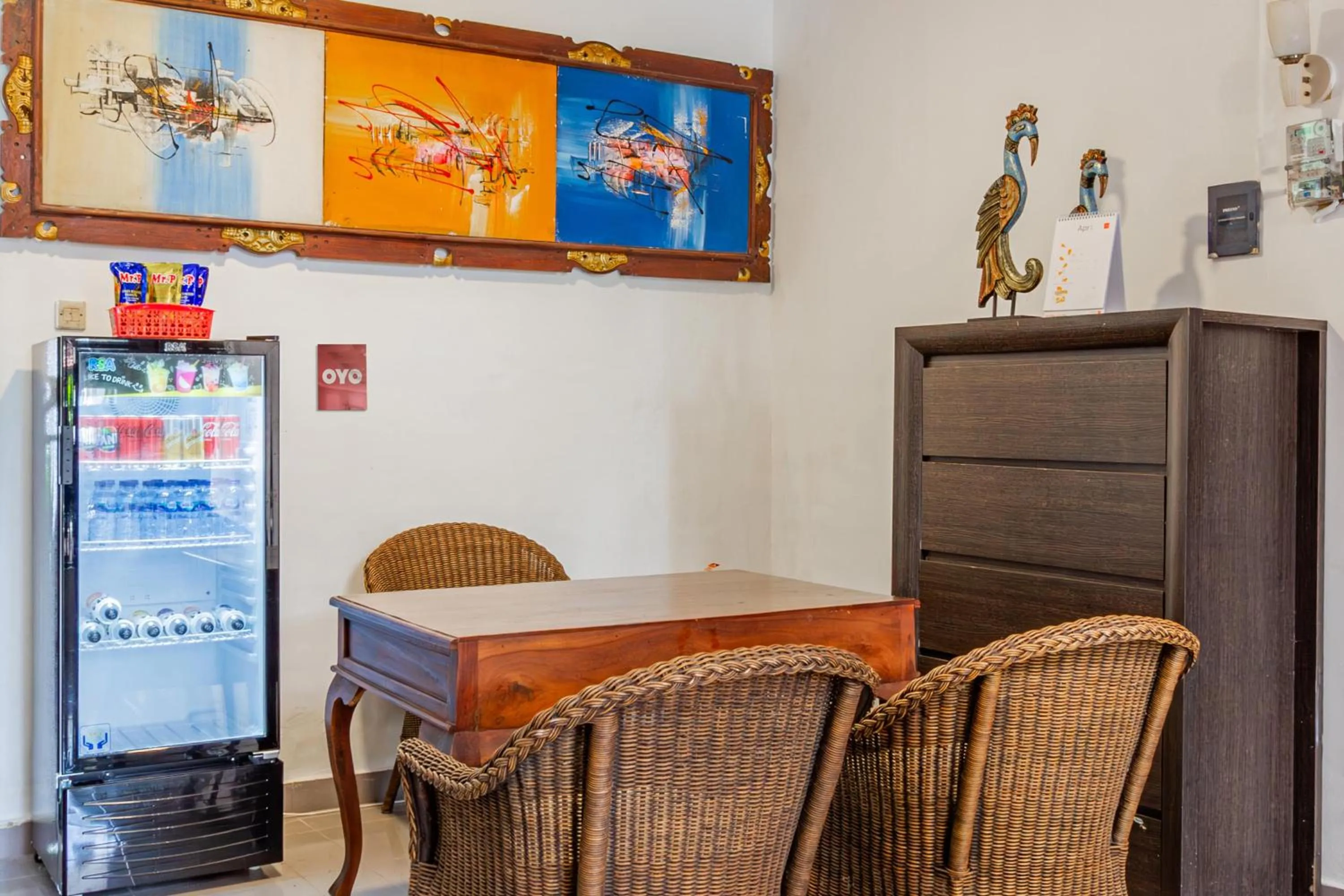 Lobby or reception in Capital O 93944 Geweka Homestay