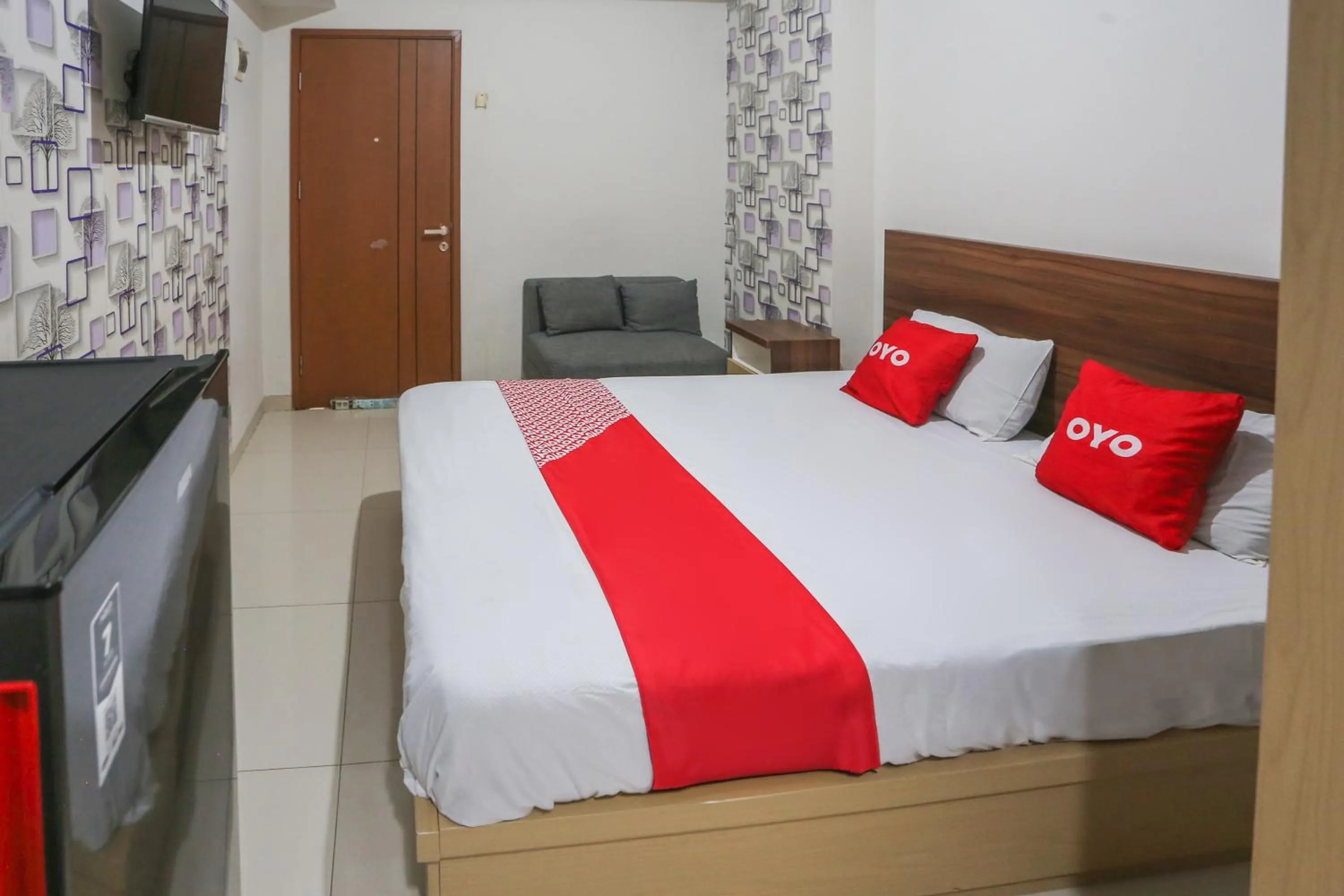 Bedroom, Bed in OYO 93948 Bunda Rachma Rooms