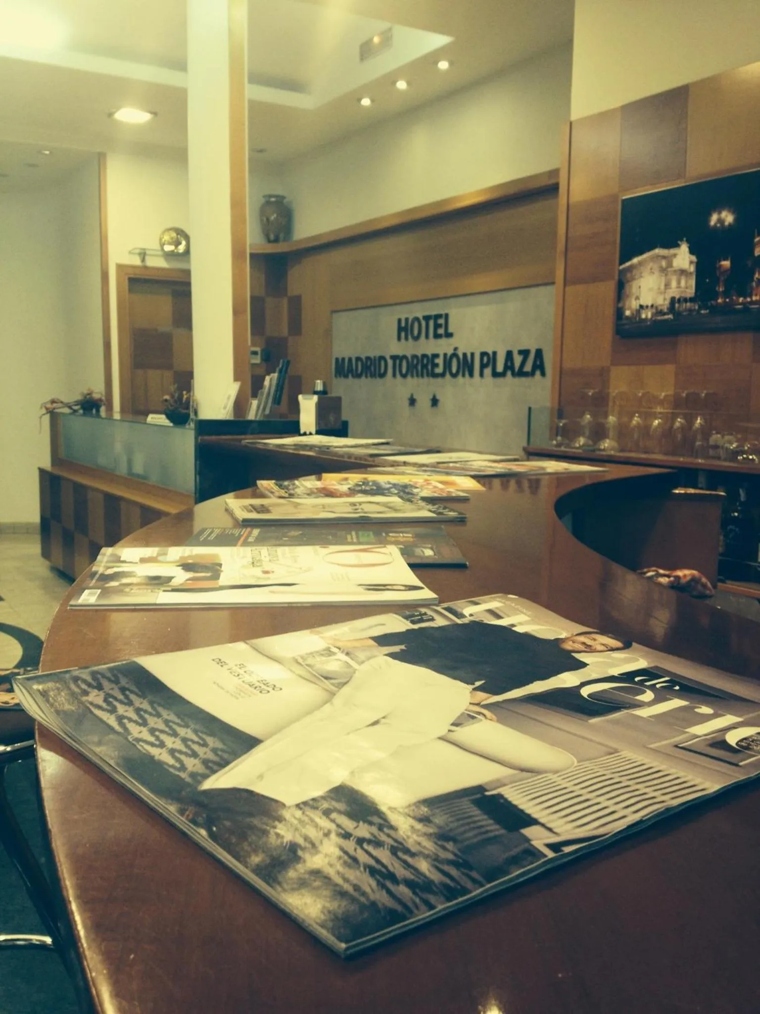 Lobby or reception in Hotel Madrid Torrejon Plaza
