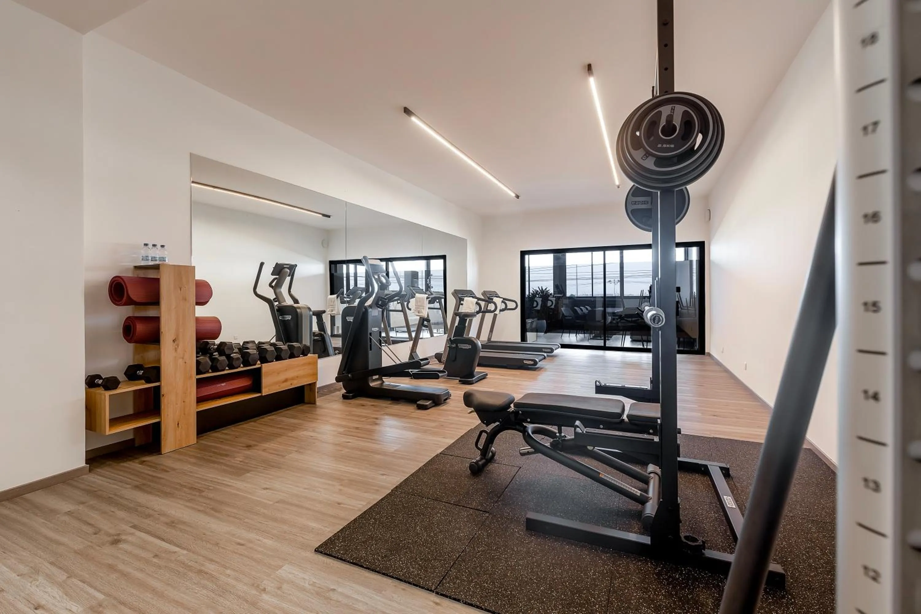 Fitness centre/facilities in La Scala AppartHotel Abidjan