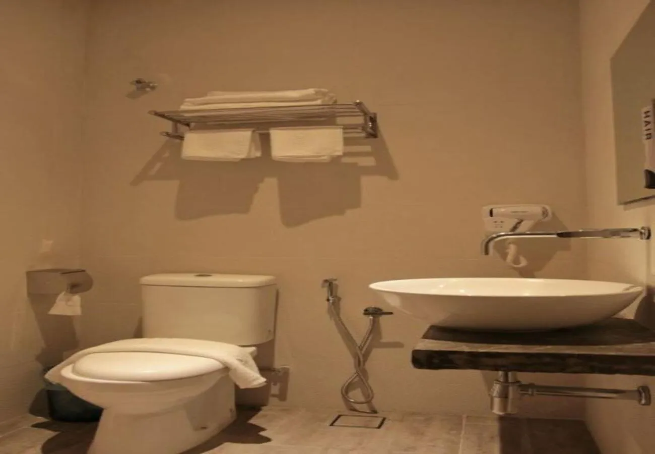 Toilet in Just In Boutique hotel