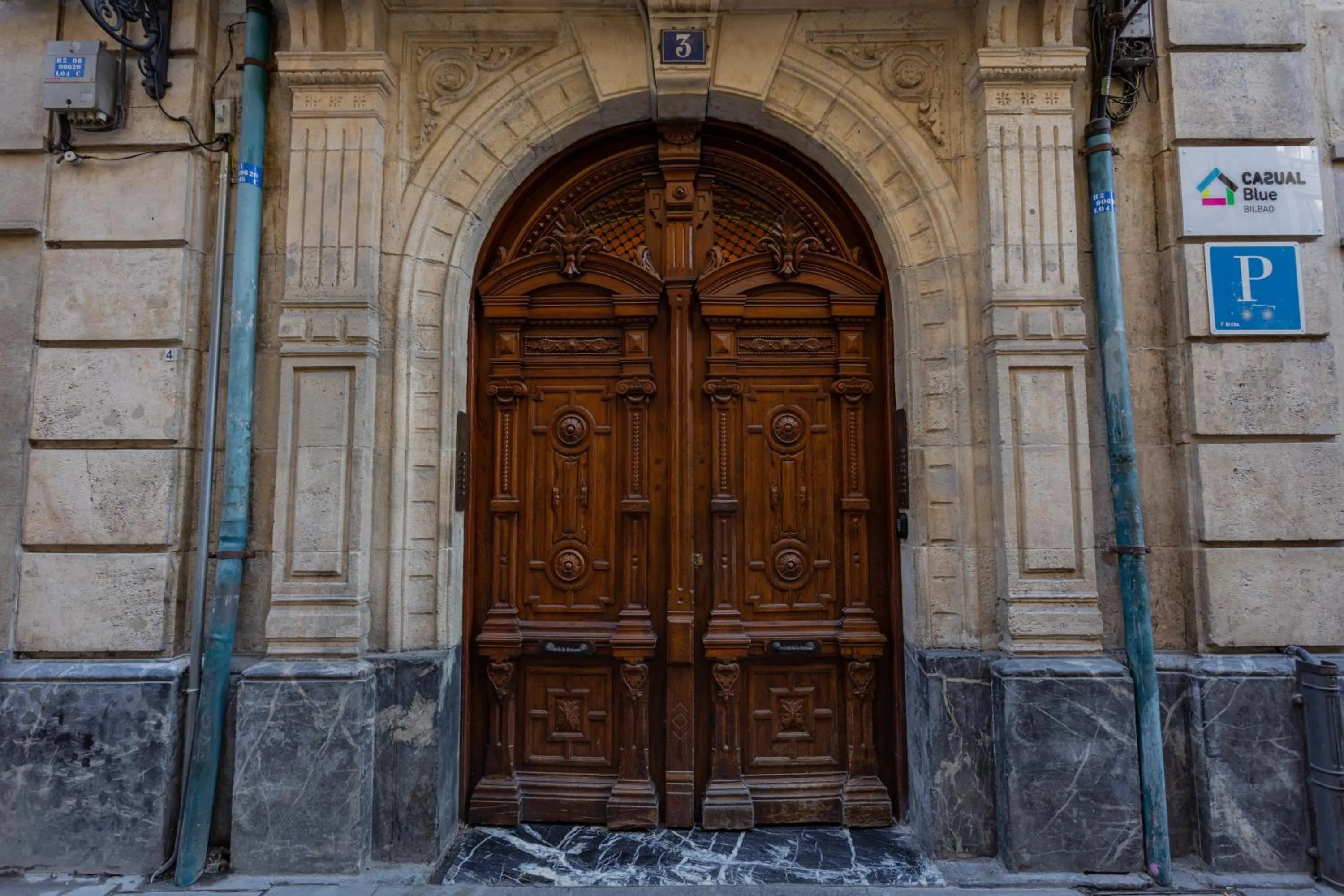 Facade/entrance in Casual Blue
