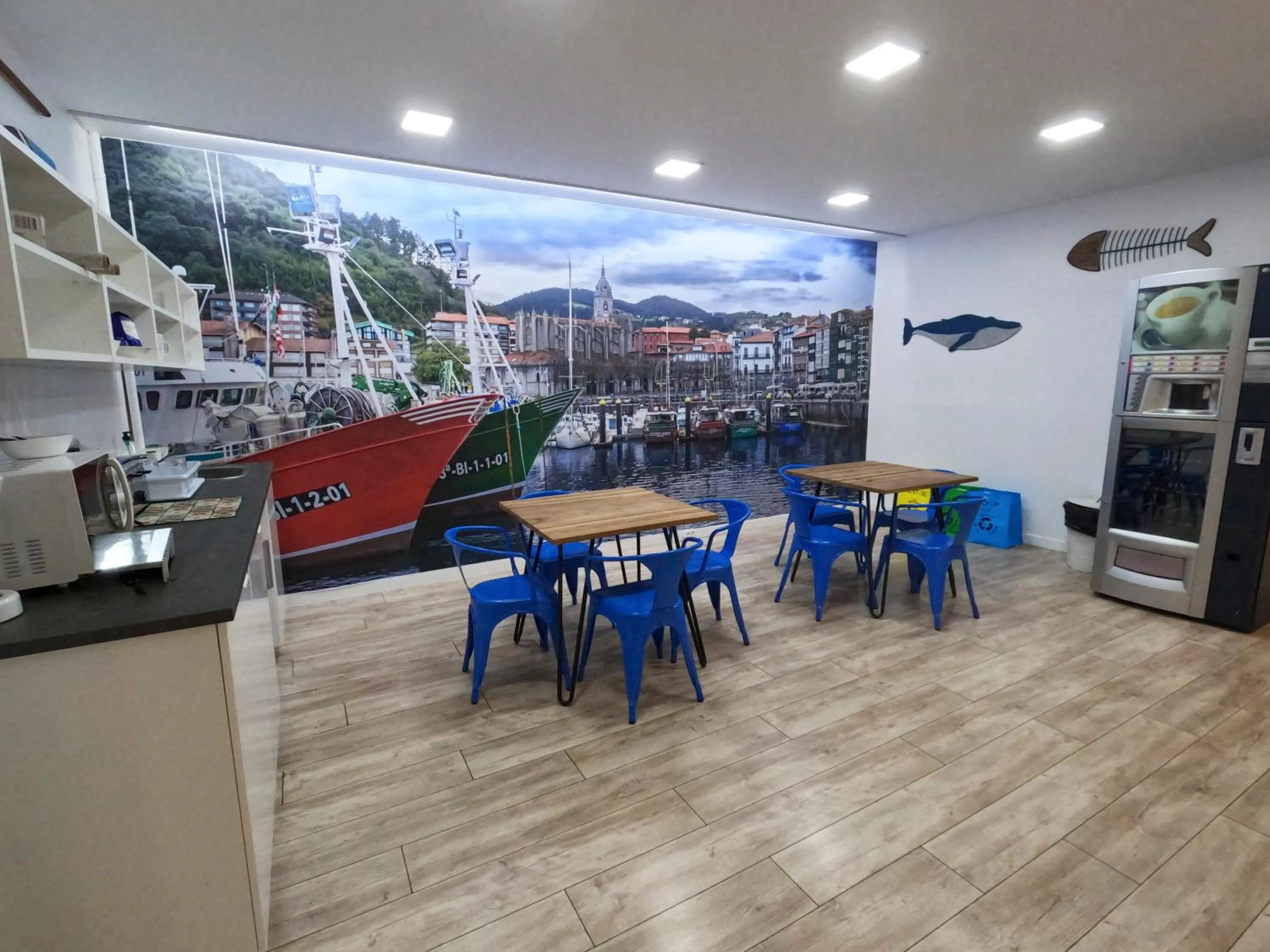 Living room in Casual Blue