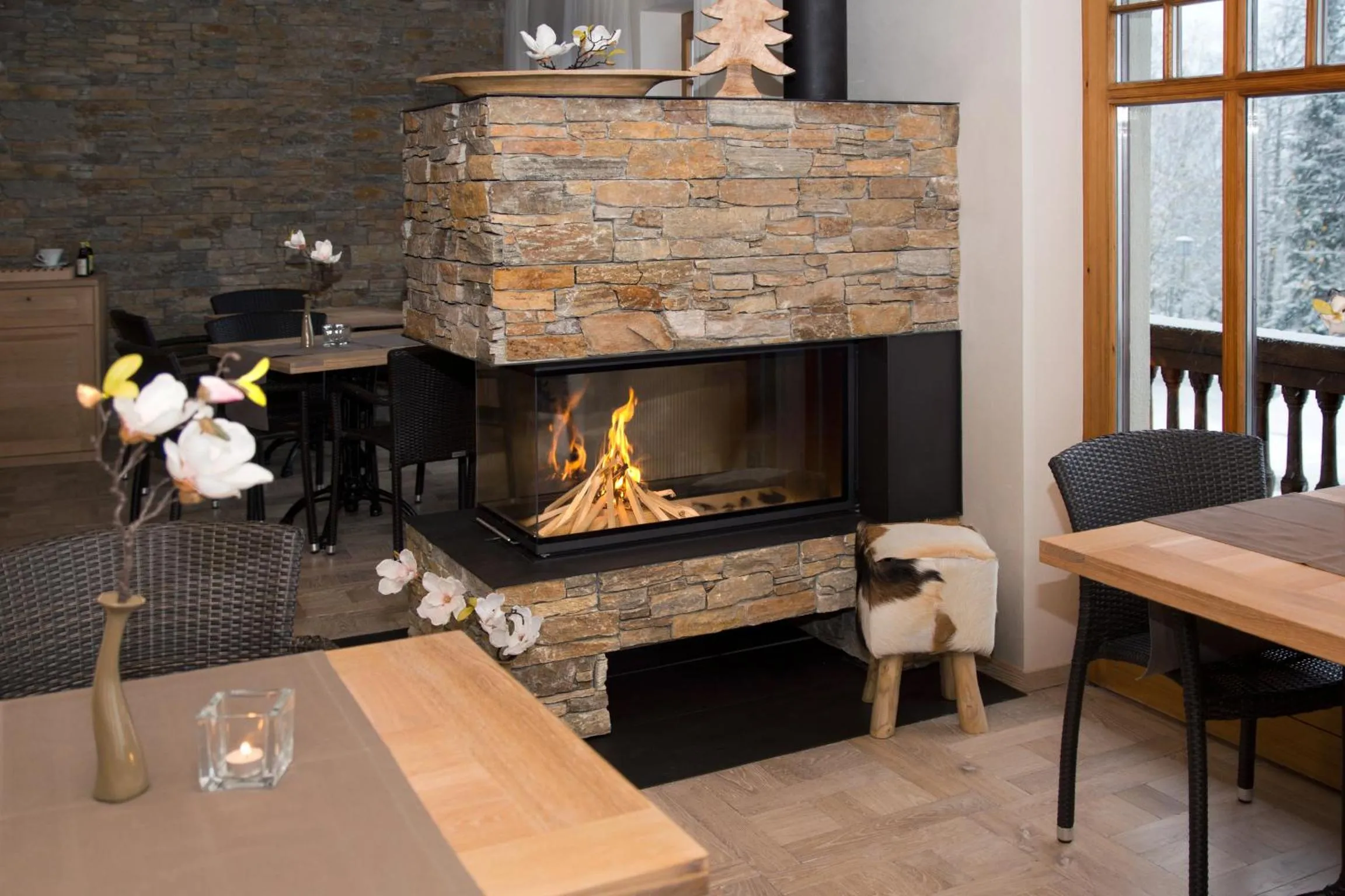 Decorative detail in Bödele Alpenhotel