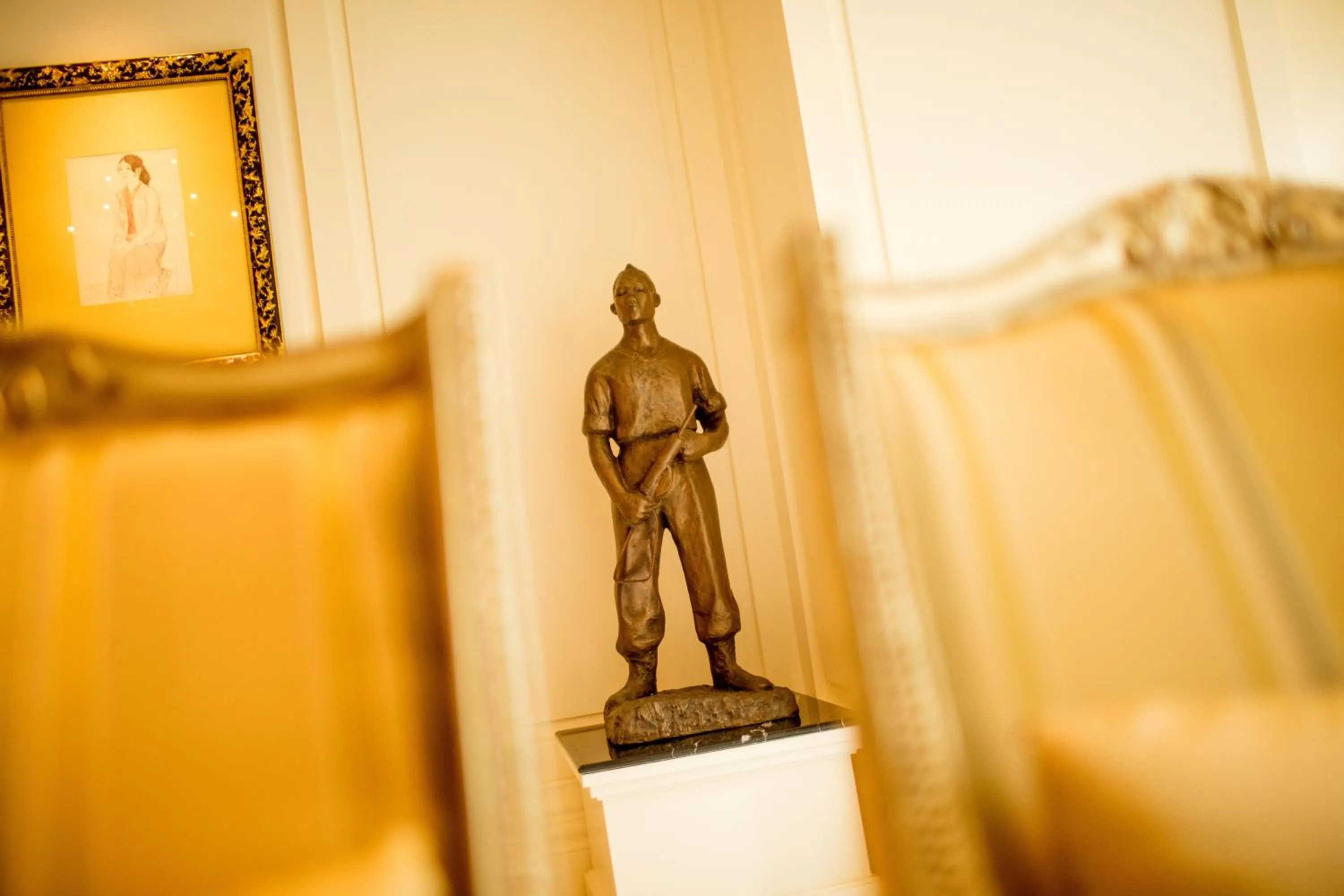 Decorative detail in Apricot Hotel