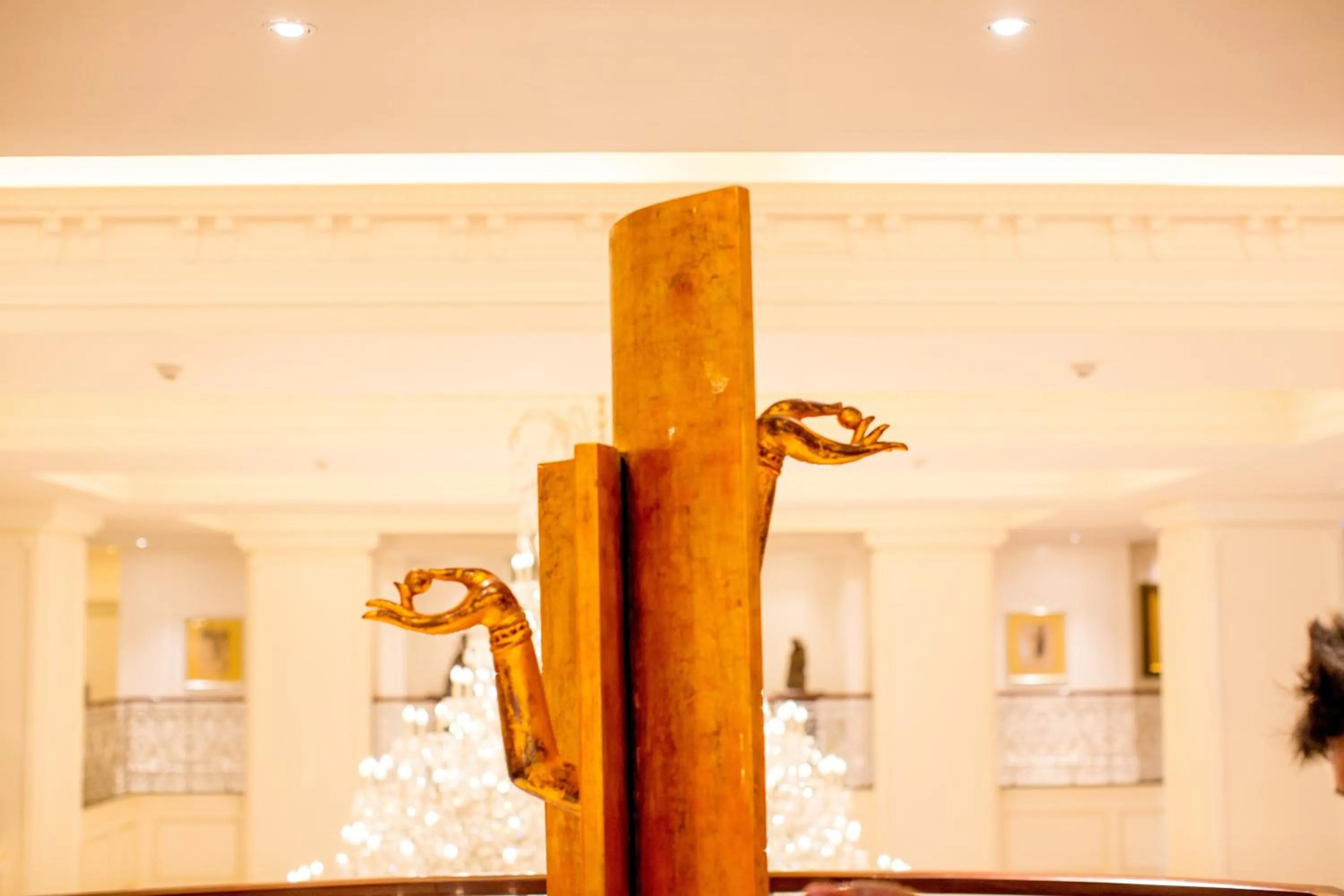 Decorative detail in Apricot Hotel