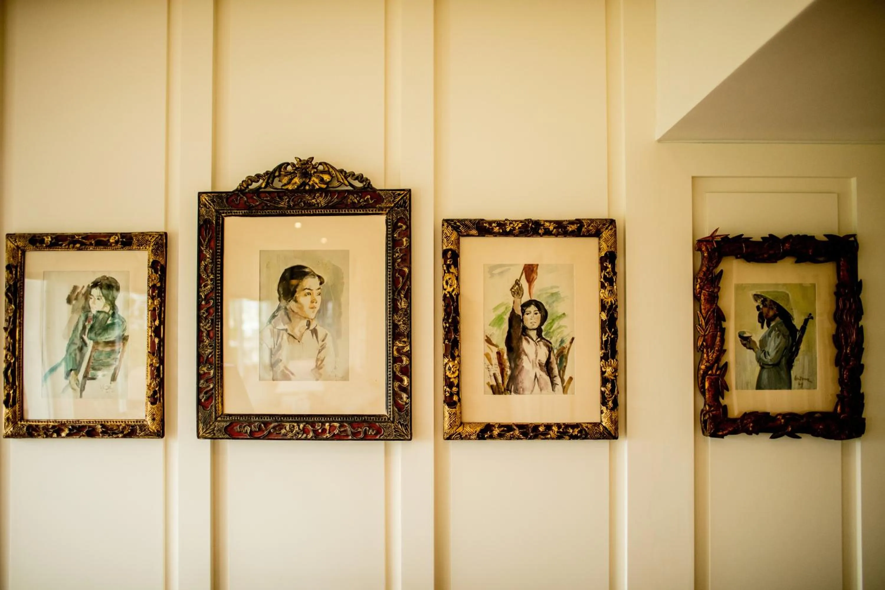 Decorative detail in Apricot Hotel