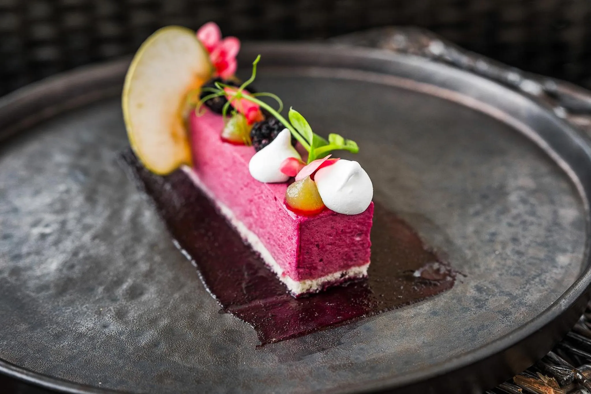 Food close-up in Llanerch Vineyard Hotel