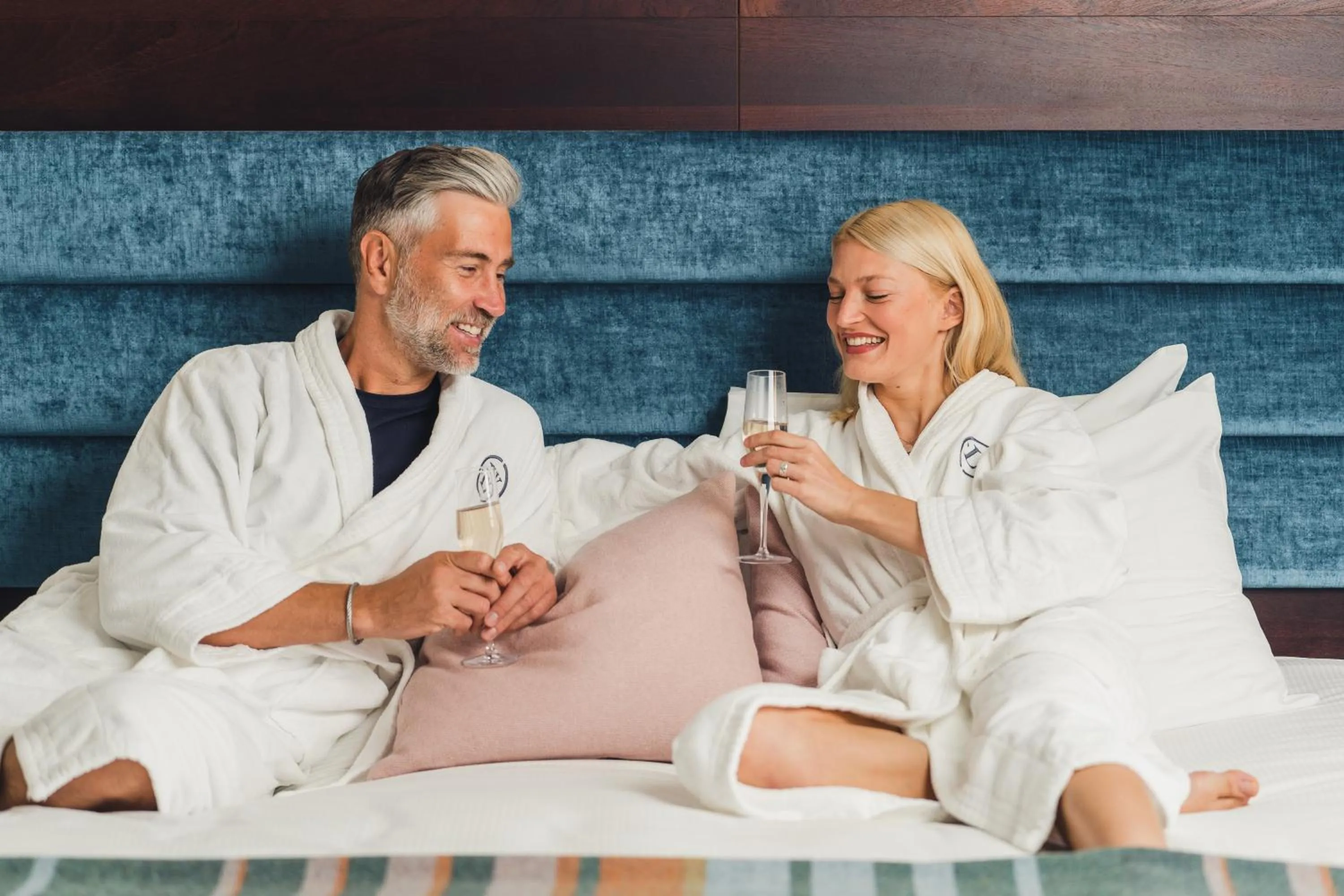 Bed in Llanerch Vineyard Hotel