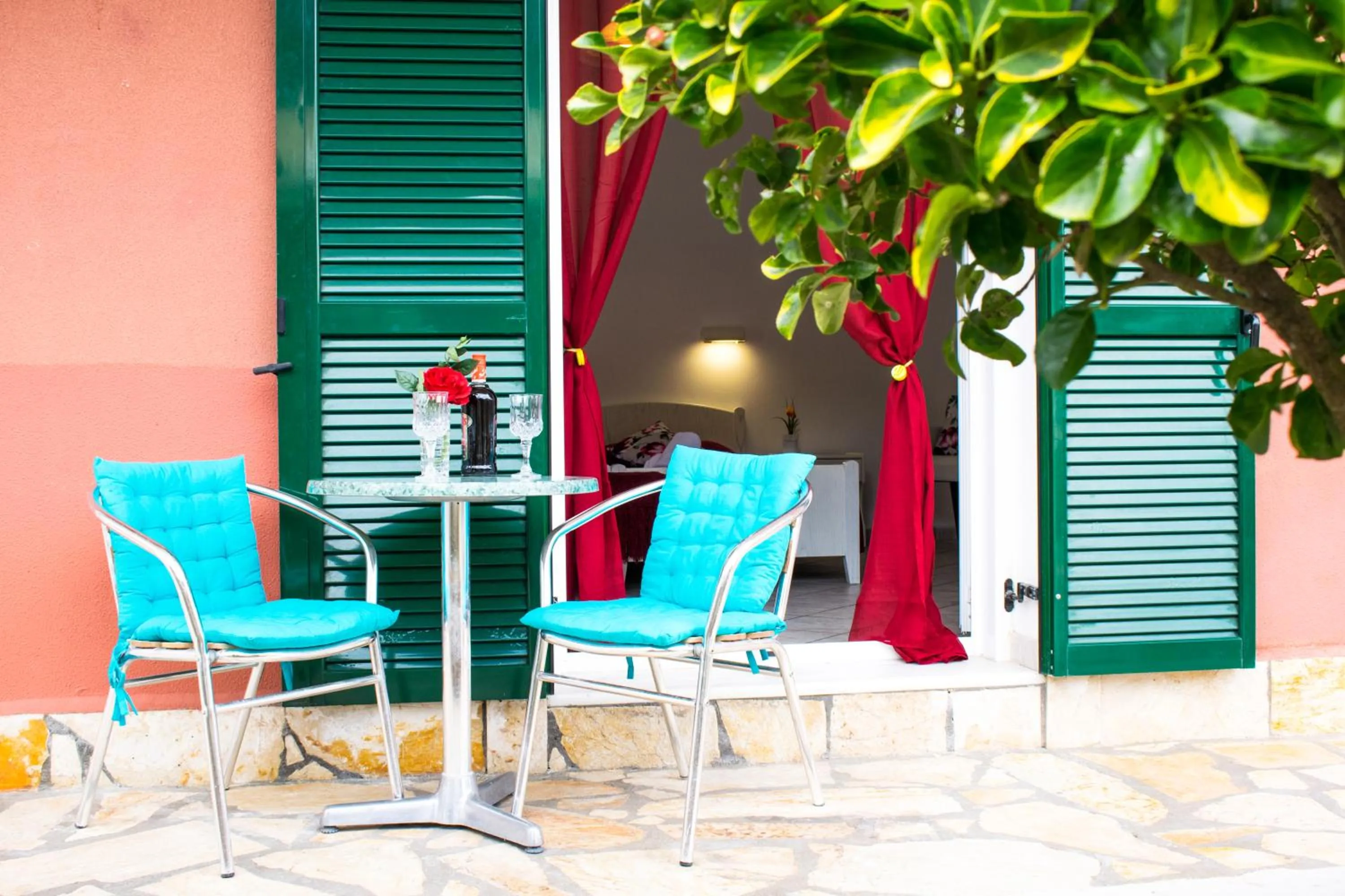 Balcony/Terrace in Apart Hotel Blumarin