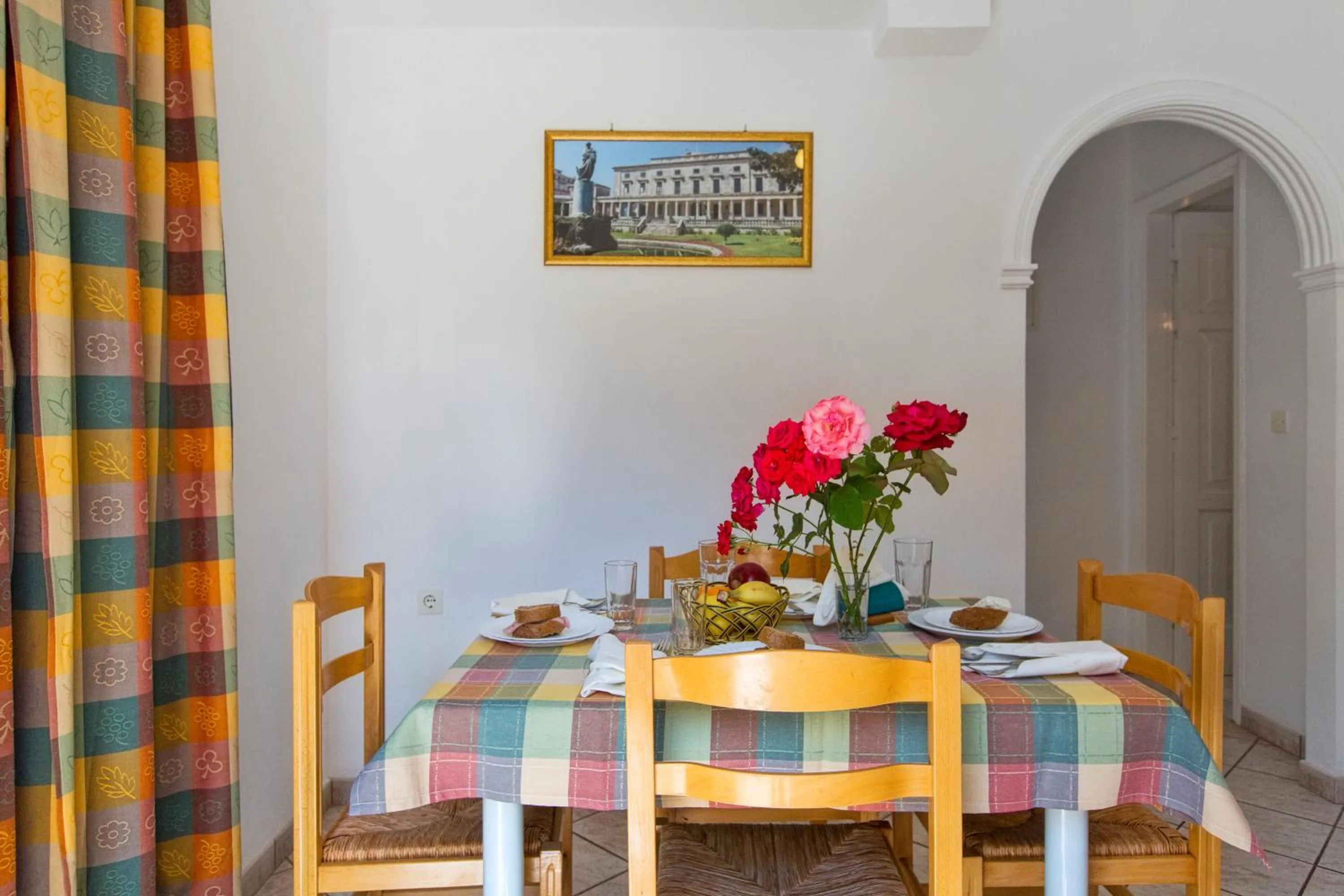 Kitchen or kitchenette in Apart Hotel Blumarin