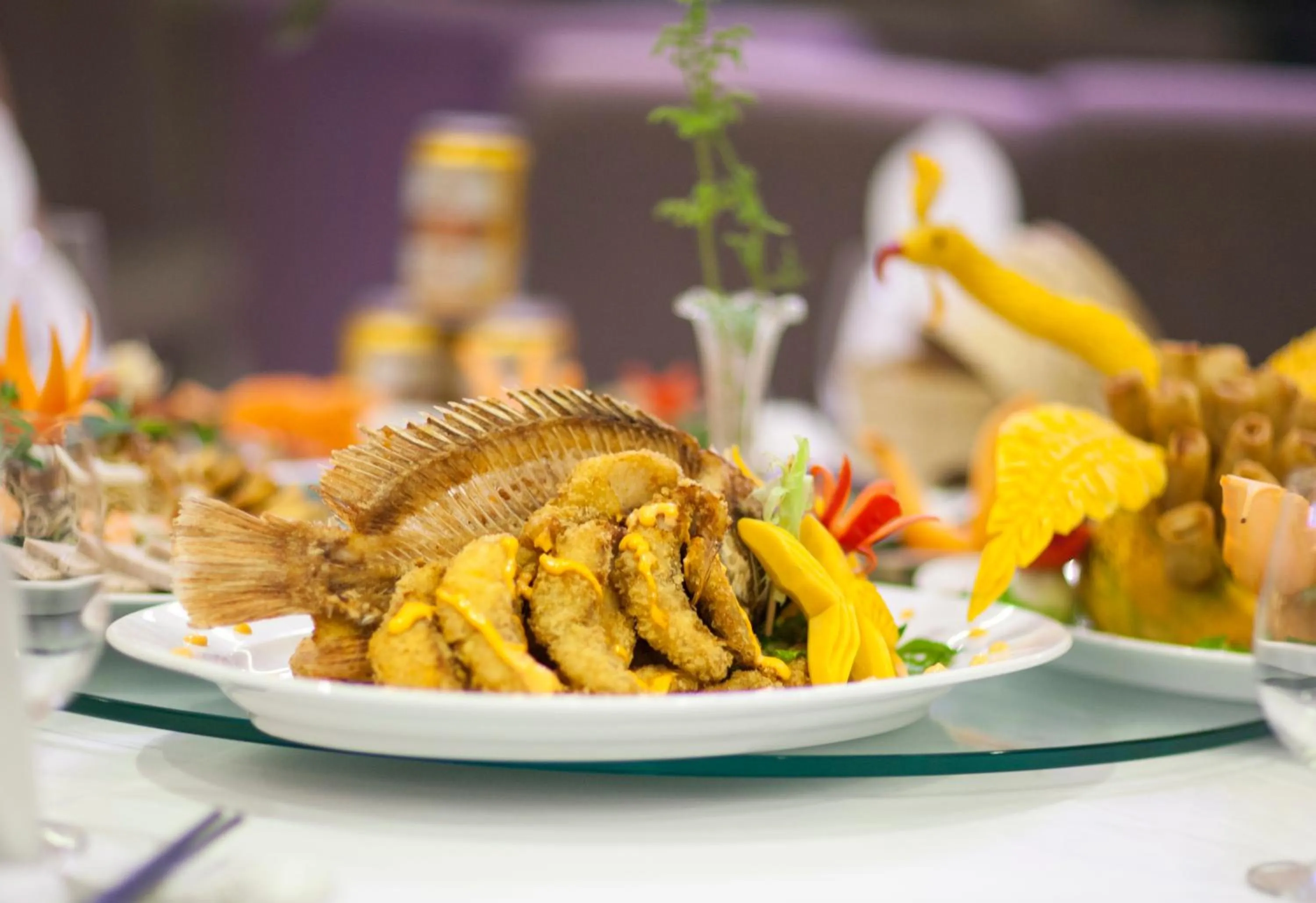 Food close-up in Muong Thanh Grand Quang Tri Hotel