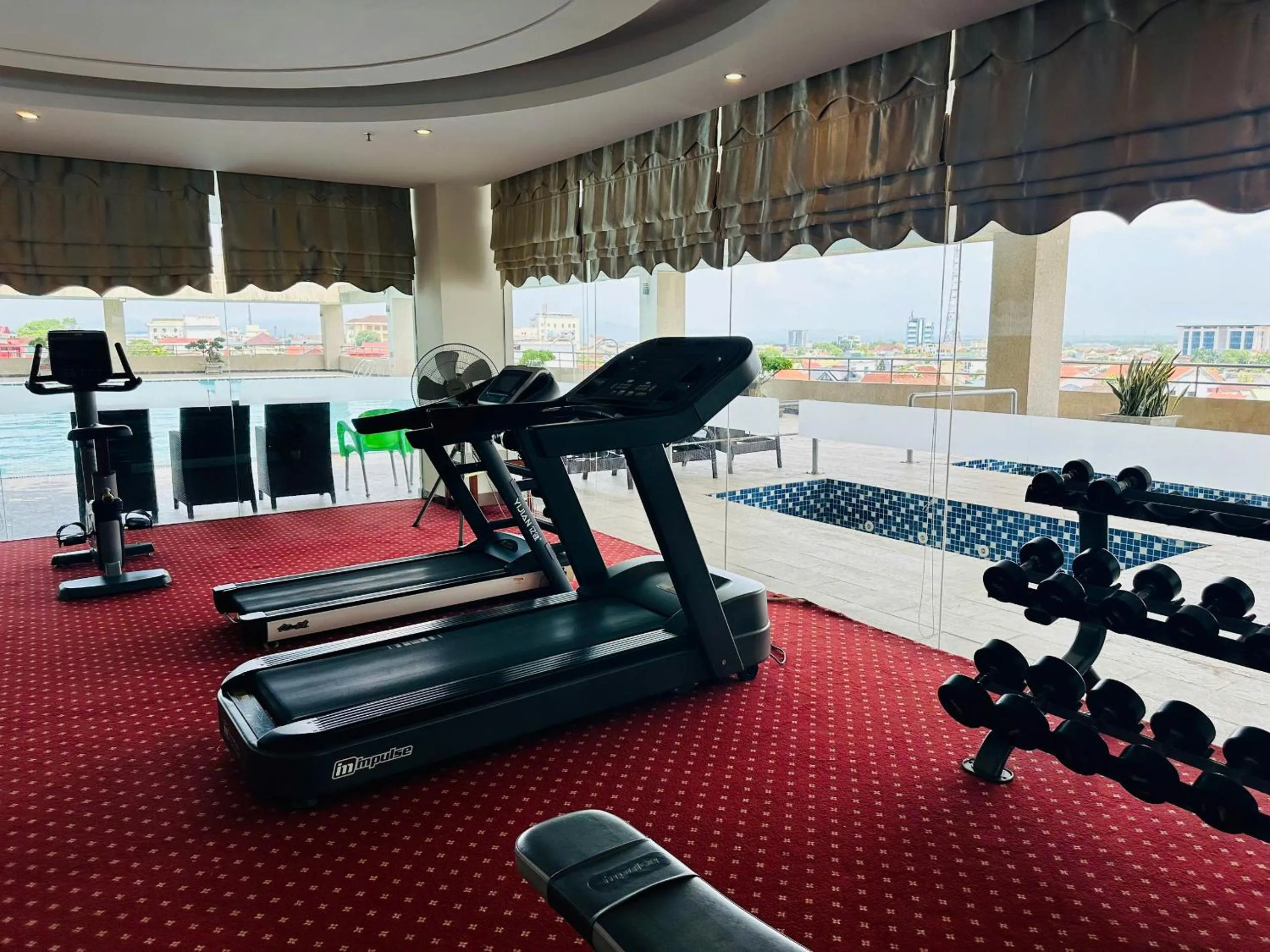 Fitness centre/facilities in Muong Thanh Grand Quang Tri Hotel