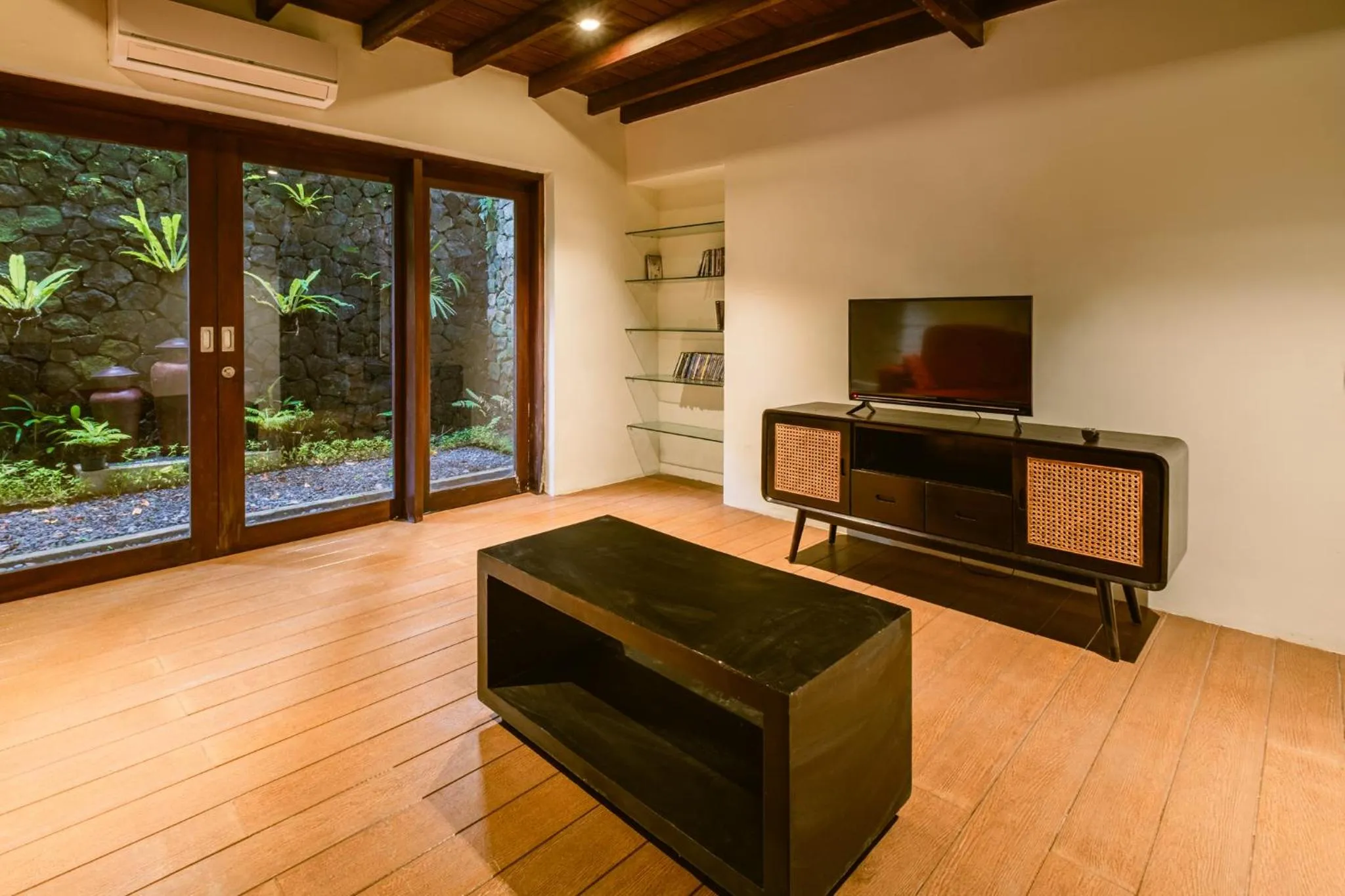 Living room in BeingSattvaa Luxury Ubud