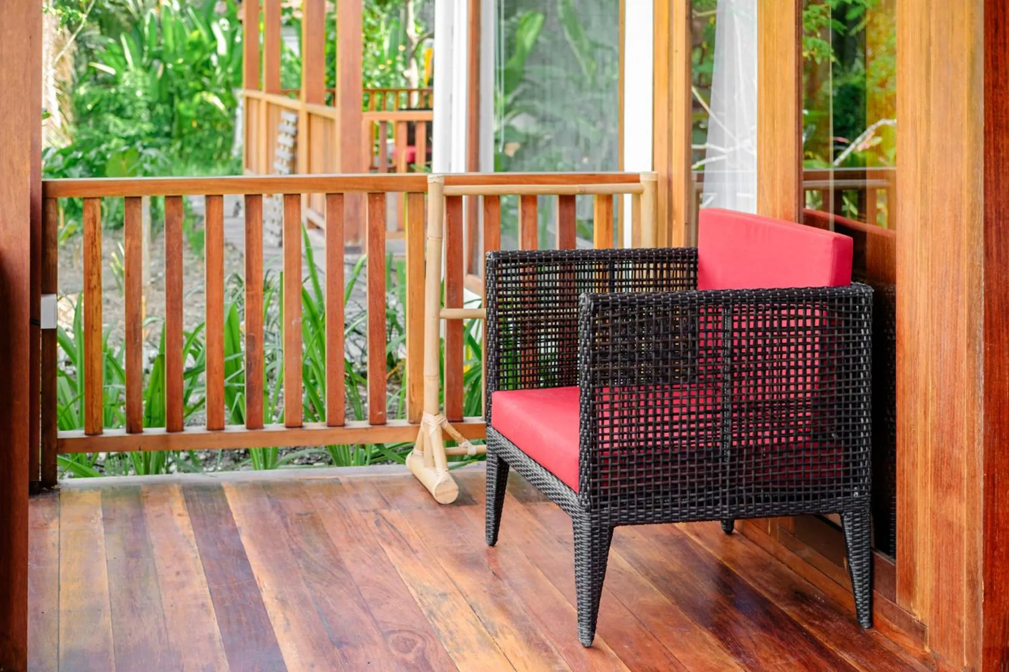 Patio in BeingSattvaa Luxury Ubud