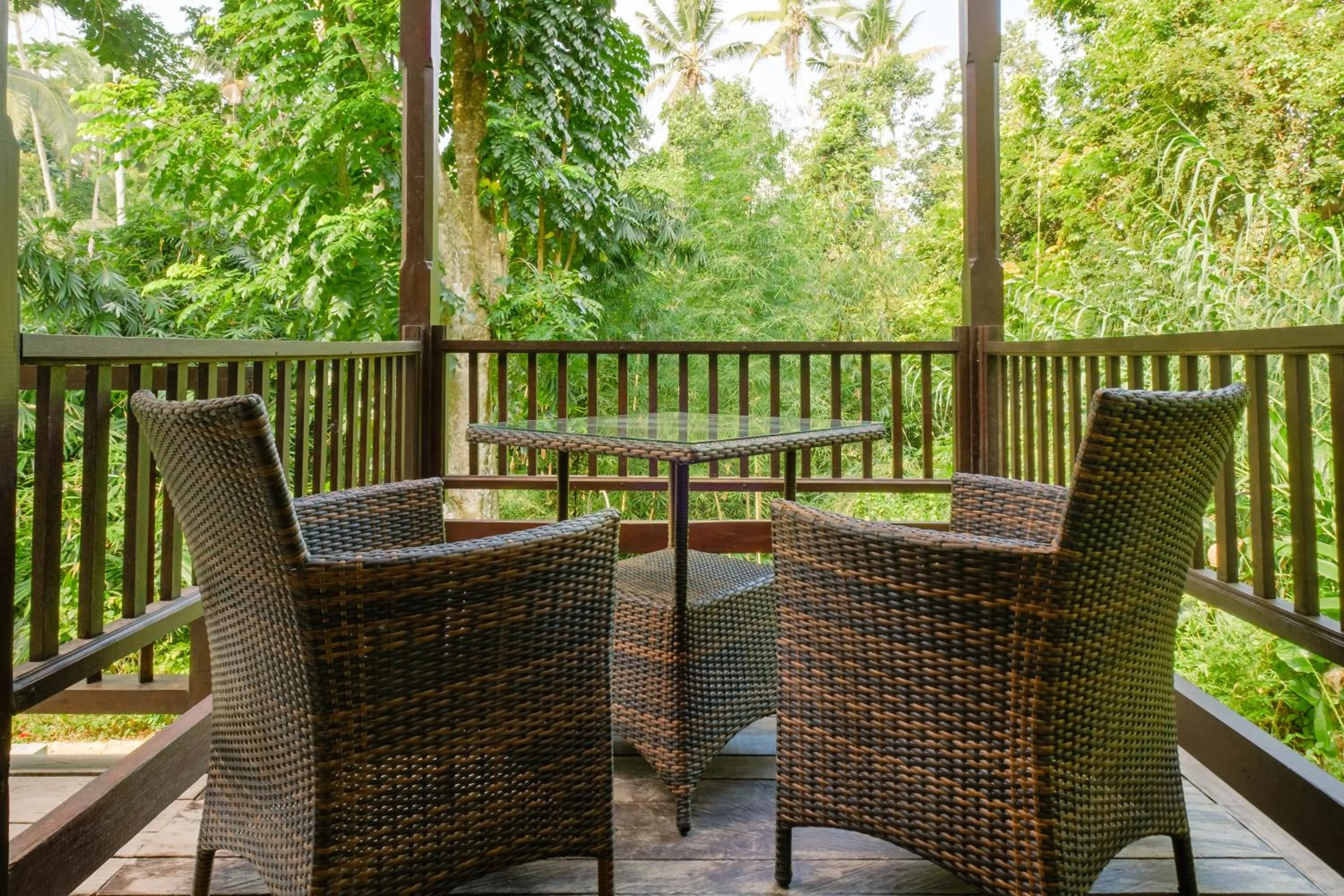 Patio in BeingSattvaa Luxury Ubud