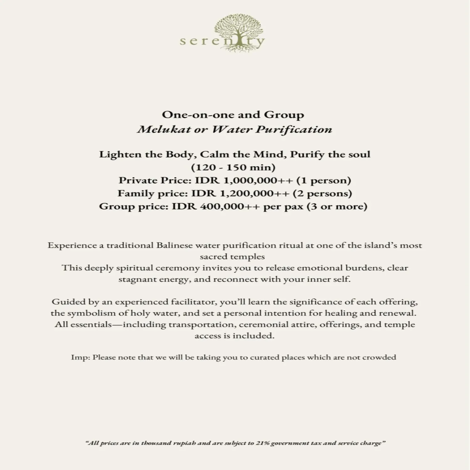 Spa and wellness centre/facilities in BeingSattvaa Luxury Ubud