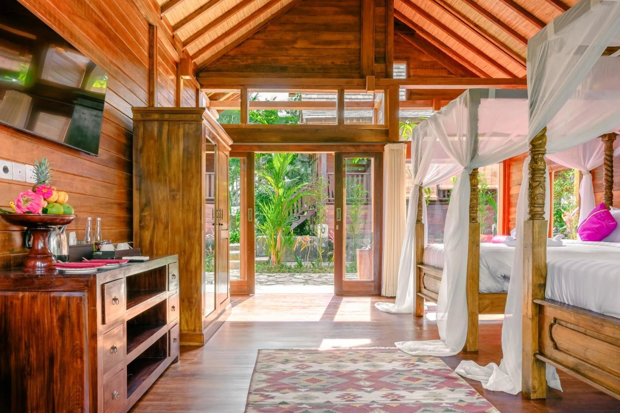 Bedroom in BeingSattvaa Luxury Ubud