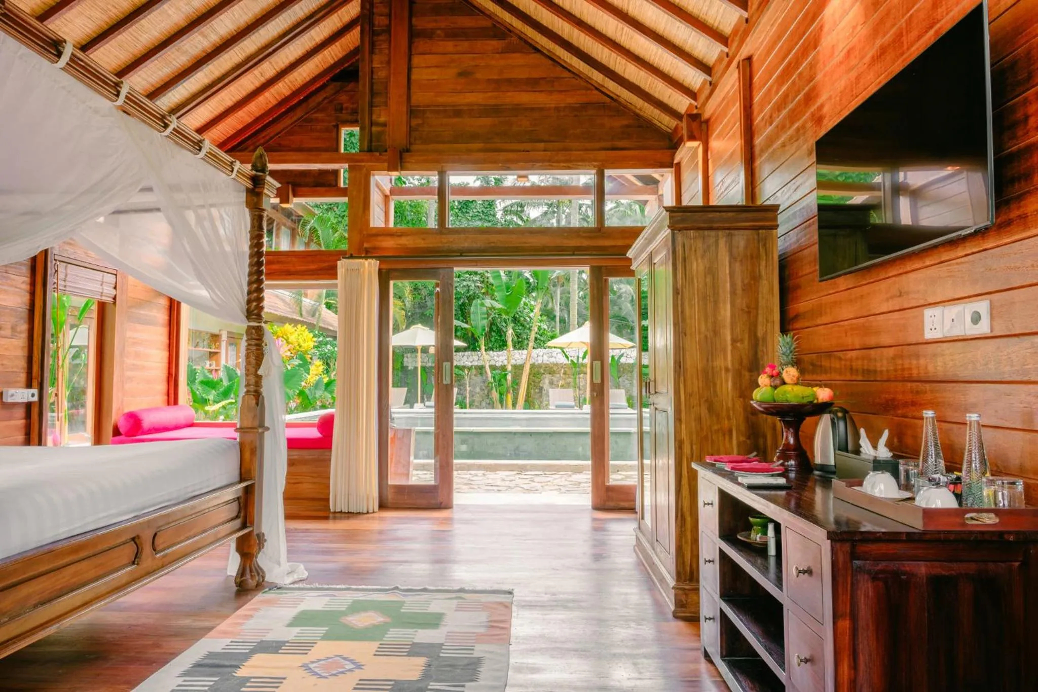 Bedroom in BeingSattvaa Luxury Ubud