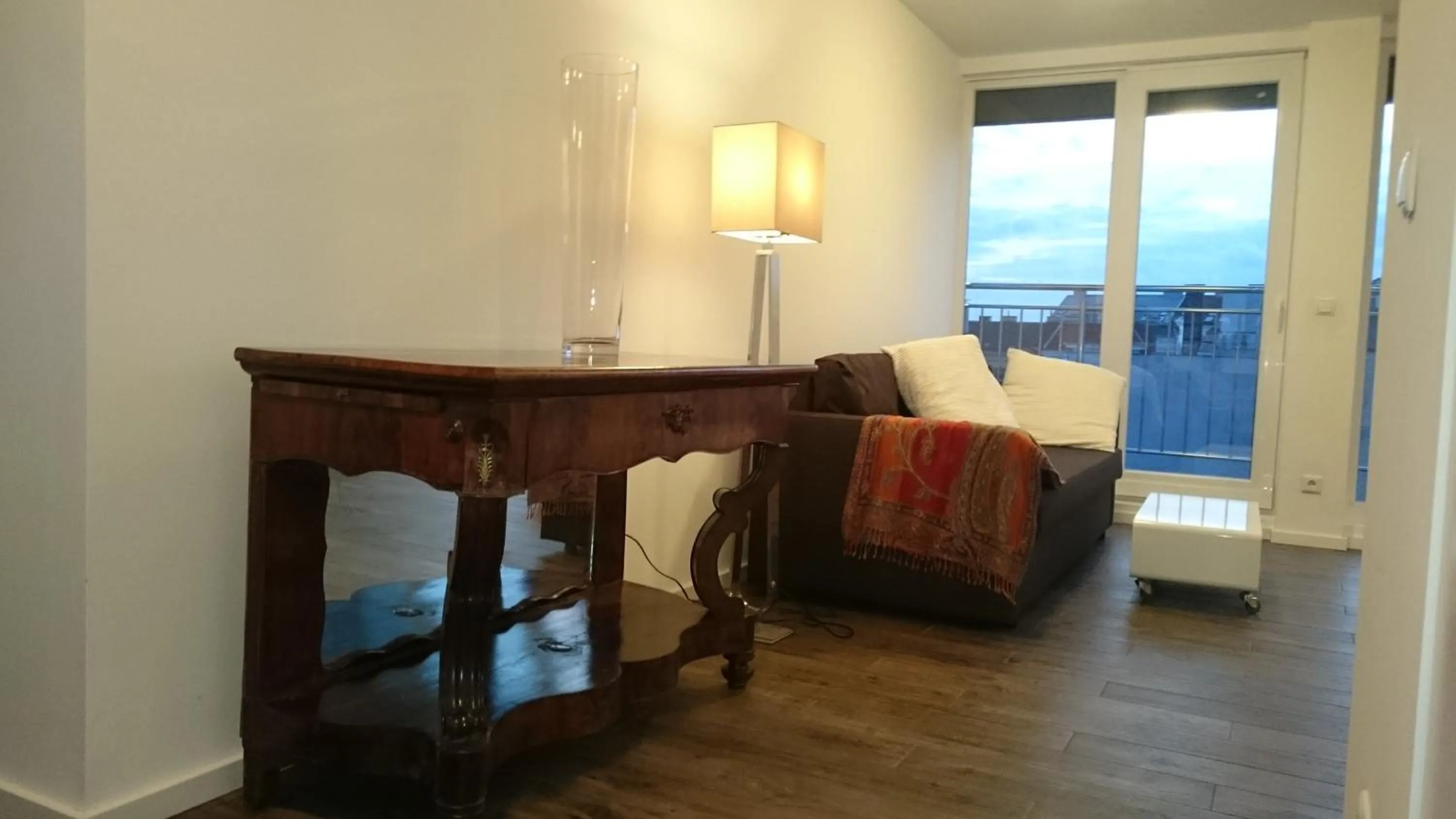 Living room, Bed in Alga Apartments am Westbahnhof