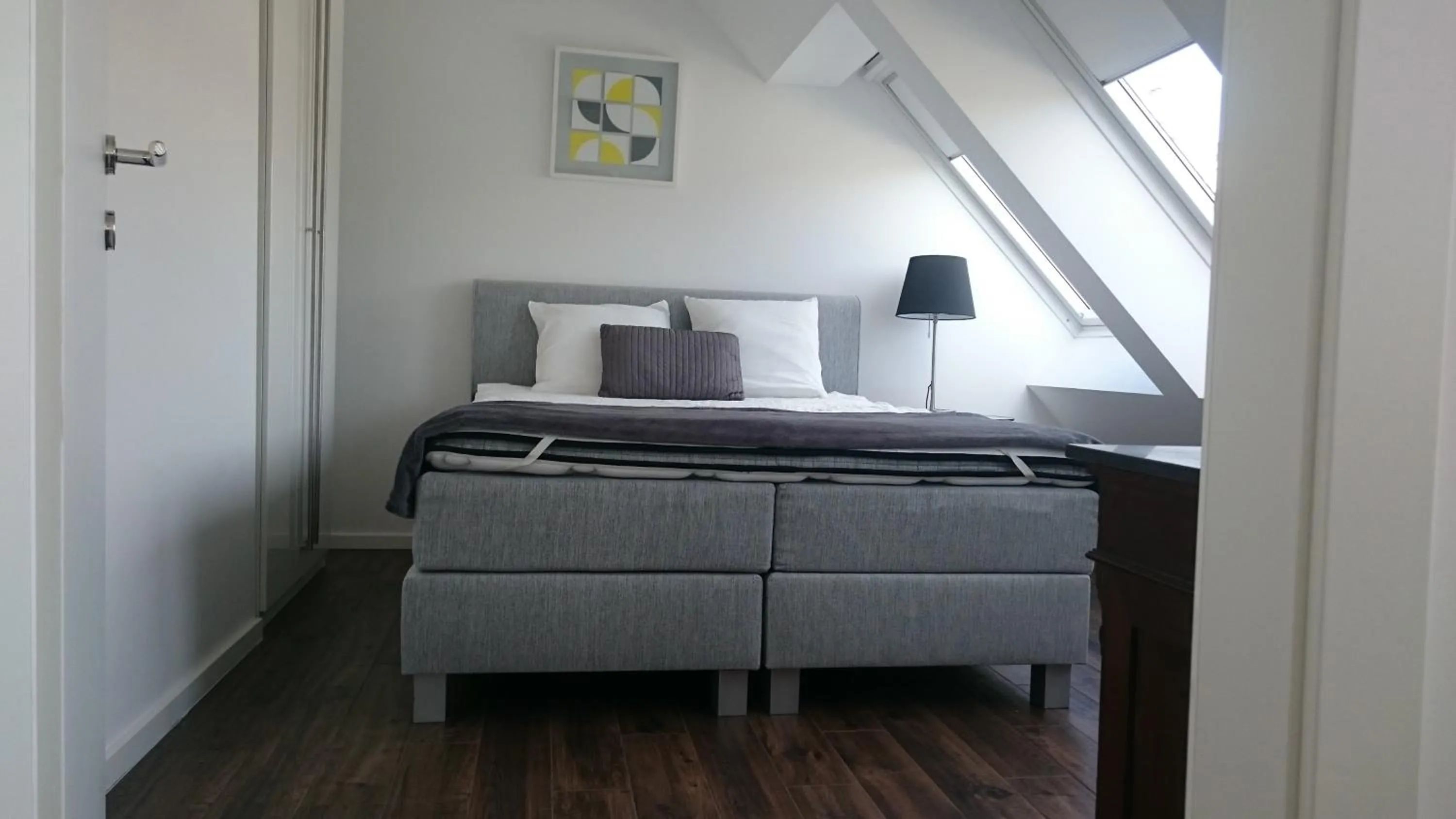 Bed in Alga Apartments am Westbahnhof