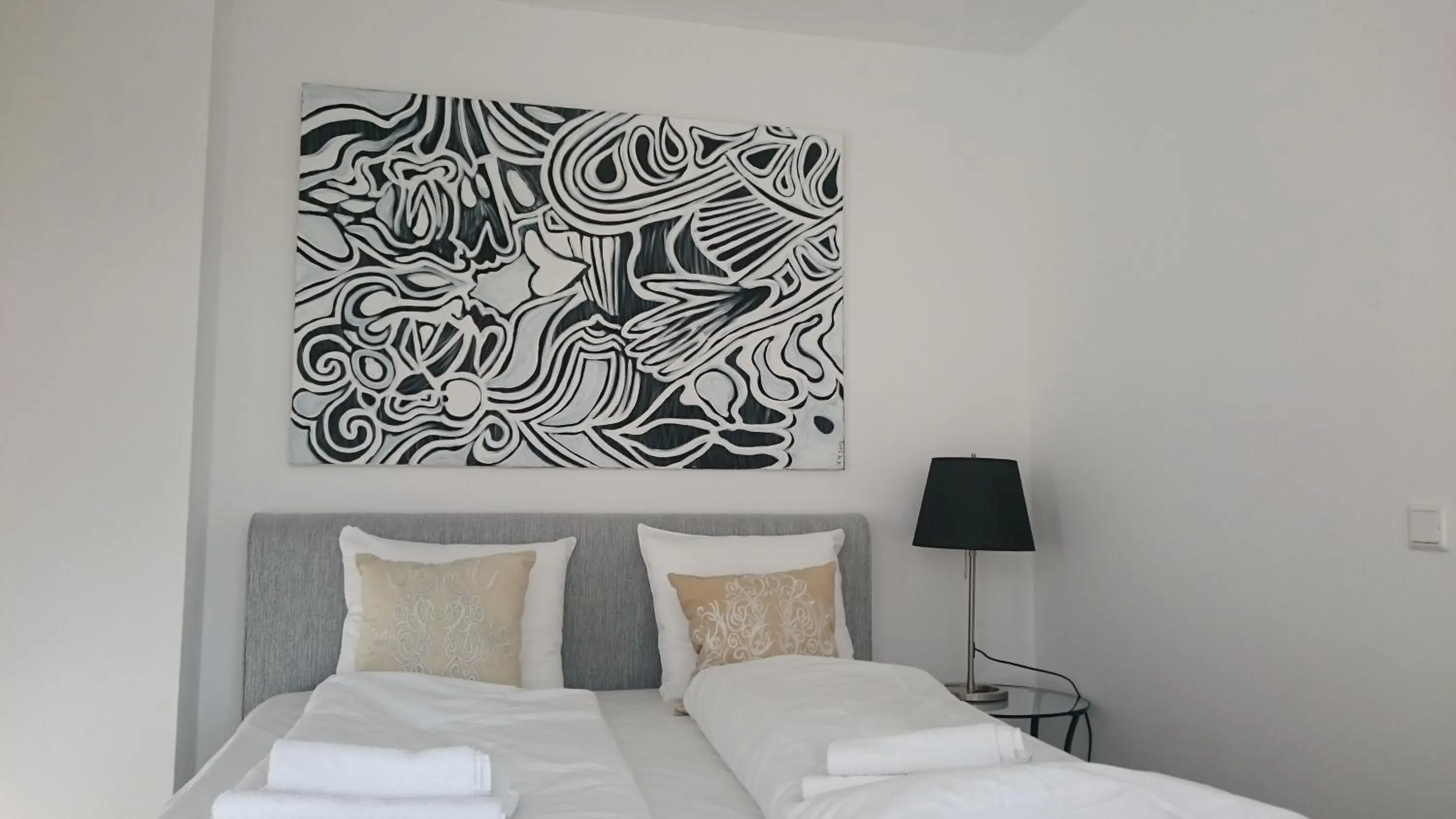 Bed in Alga Apartments am Westbahnhof