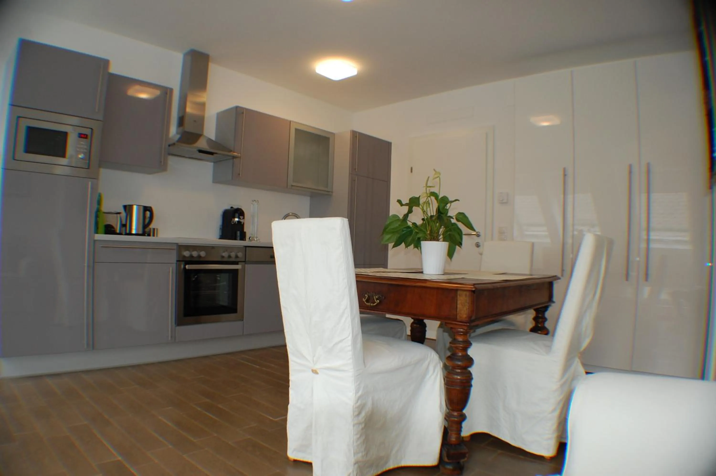 Kitchen or kitchenette in Alga Apartments am Westbahnhof