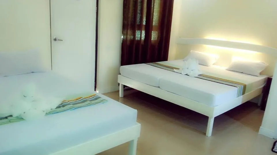 Bed in Joaquinn's Bed and Breakfast