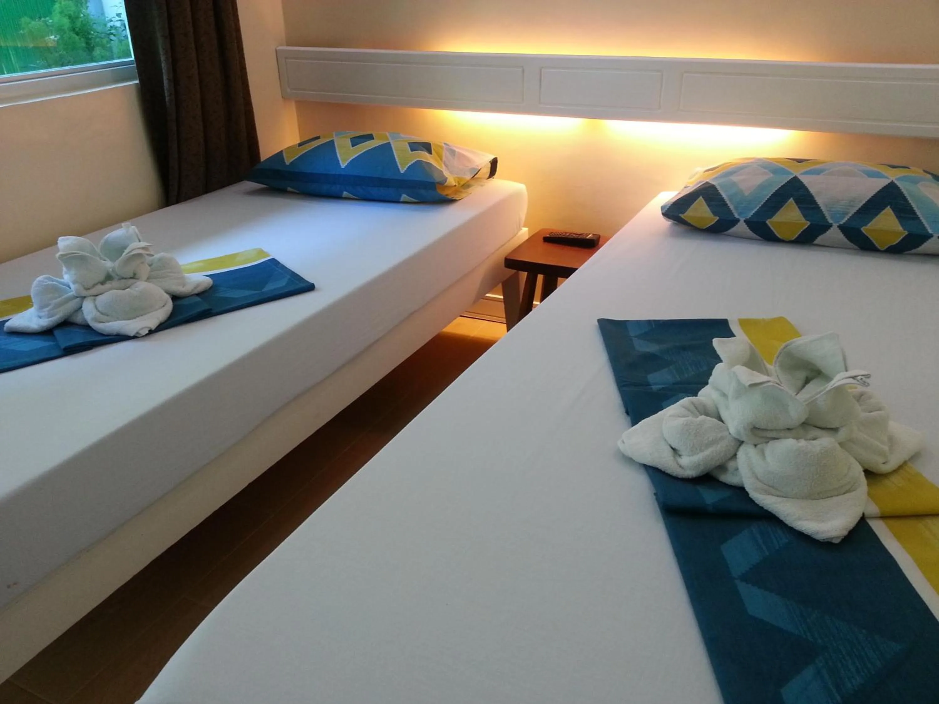 Bed in Joaquinn's Bed and Breakfast