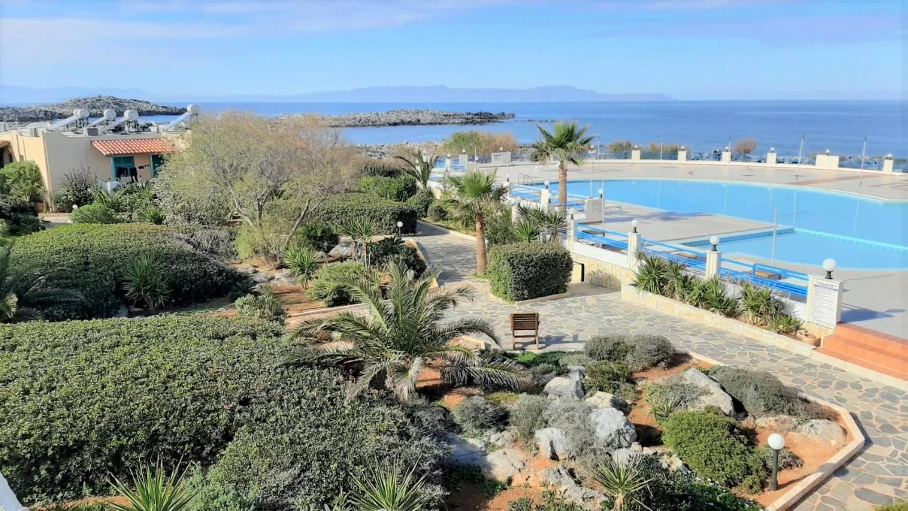 Property building in Zorbas Beach Village Hotel