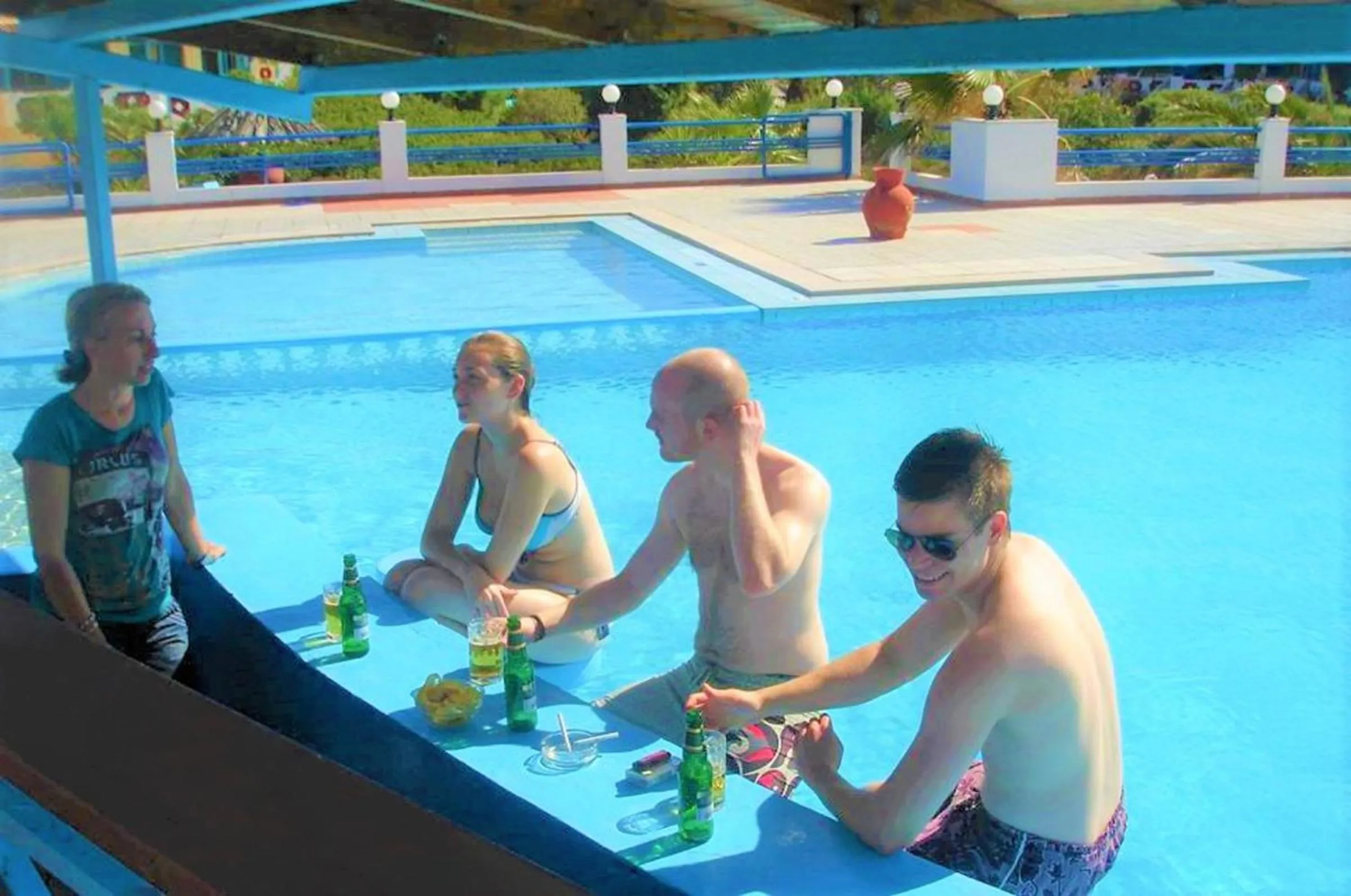 Swimming pool in Zorbas Beach Village Hotel