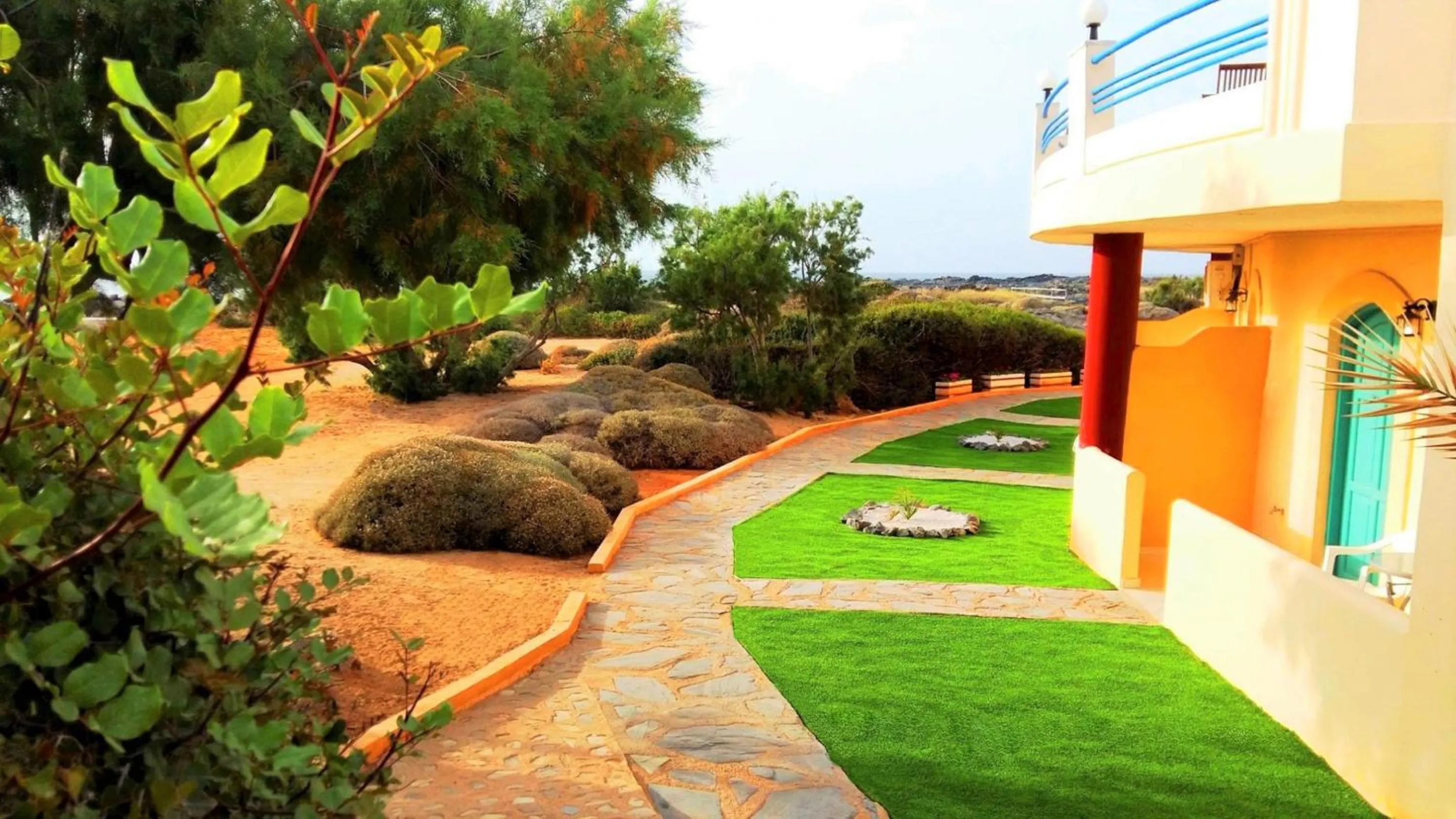 Property building in Zorbas Beach Village Hotel