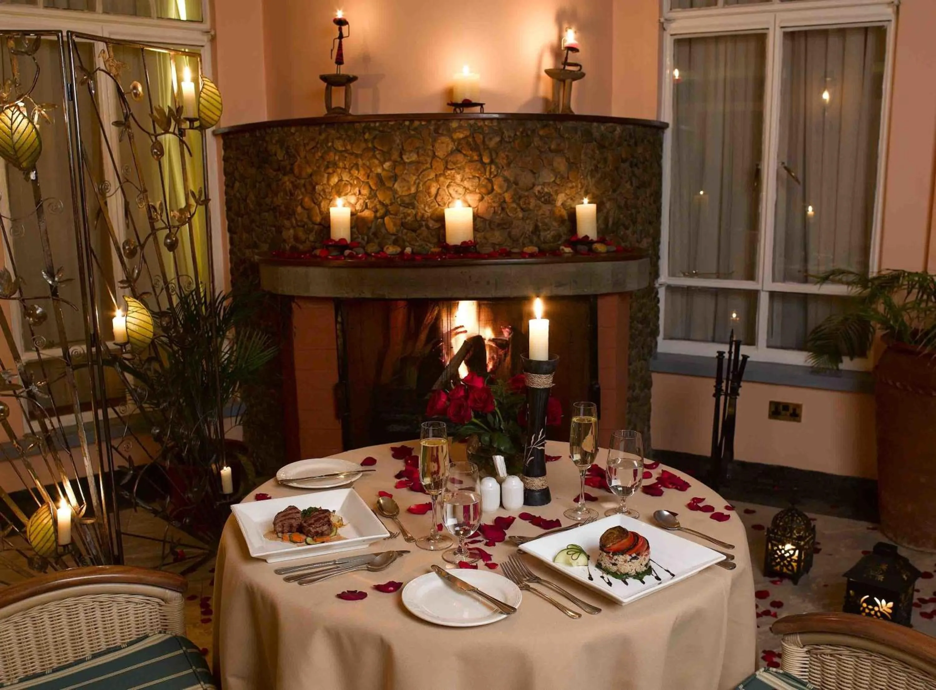 Dining area in House of Waine