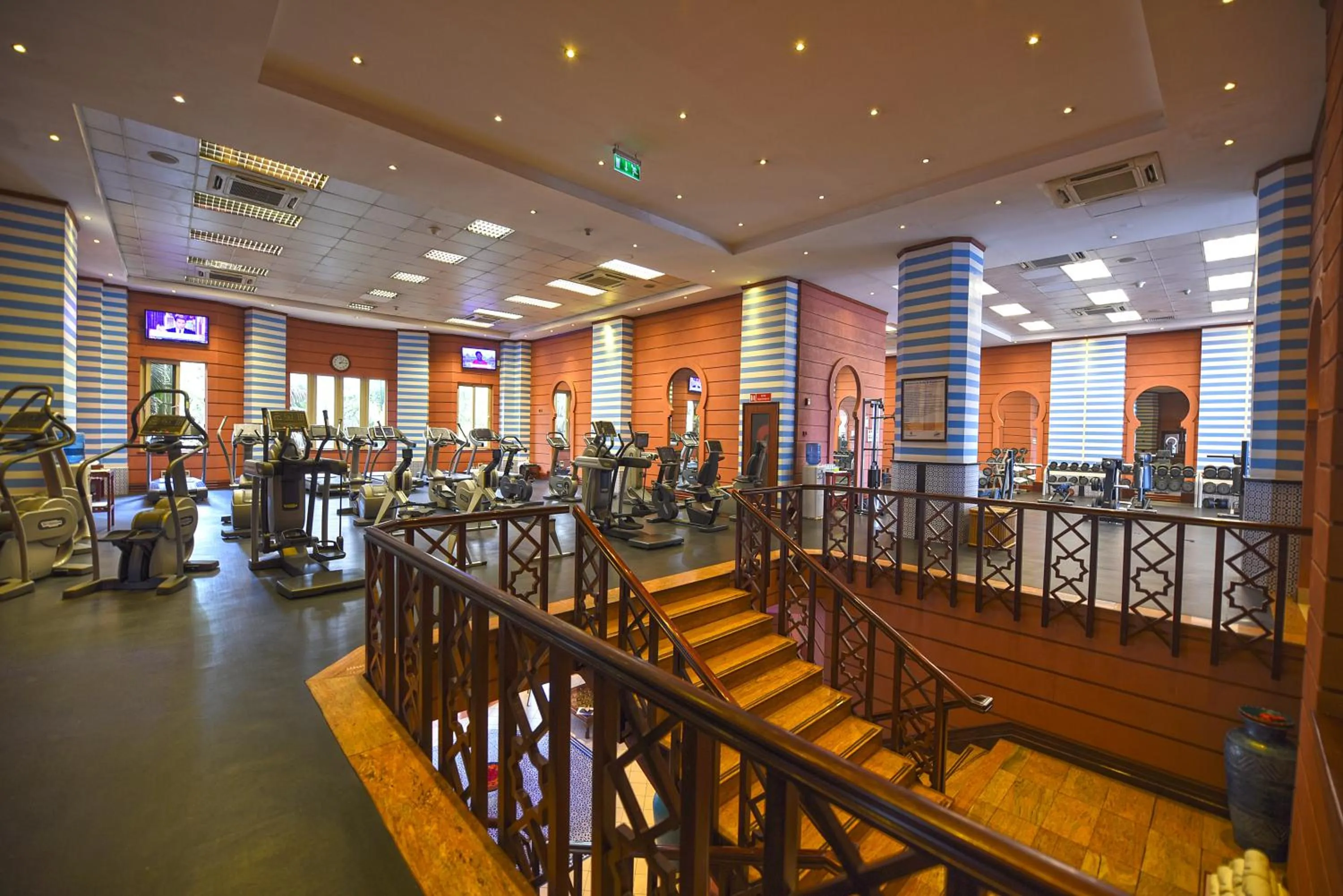 Fitness centre/facilities in Kampala Serena Hotel