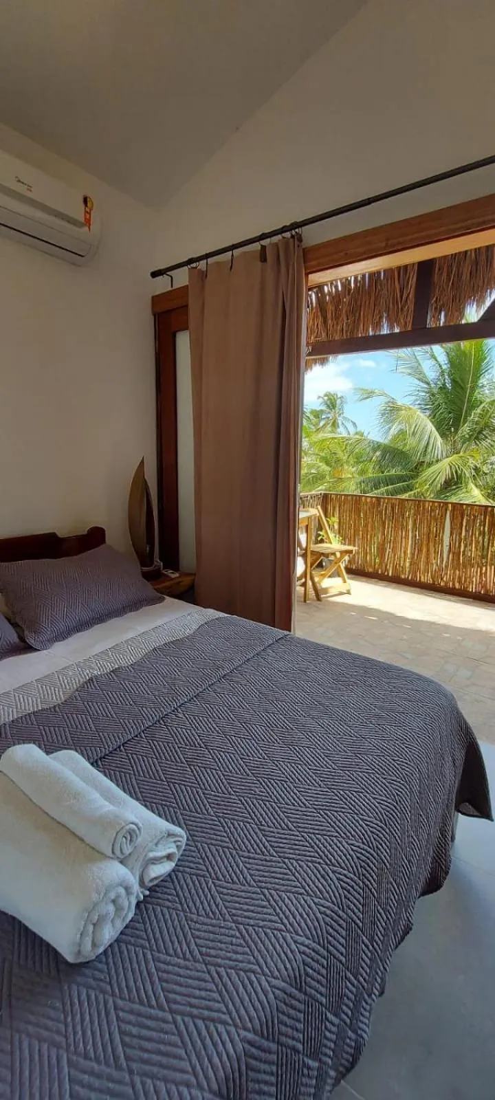 Bed in Pousada Brisa Del Mar